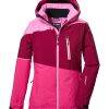 Killtec KSW 331 Girls Ski Jacket - Waterproof Fleece Skiing