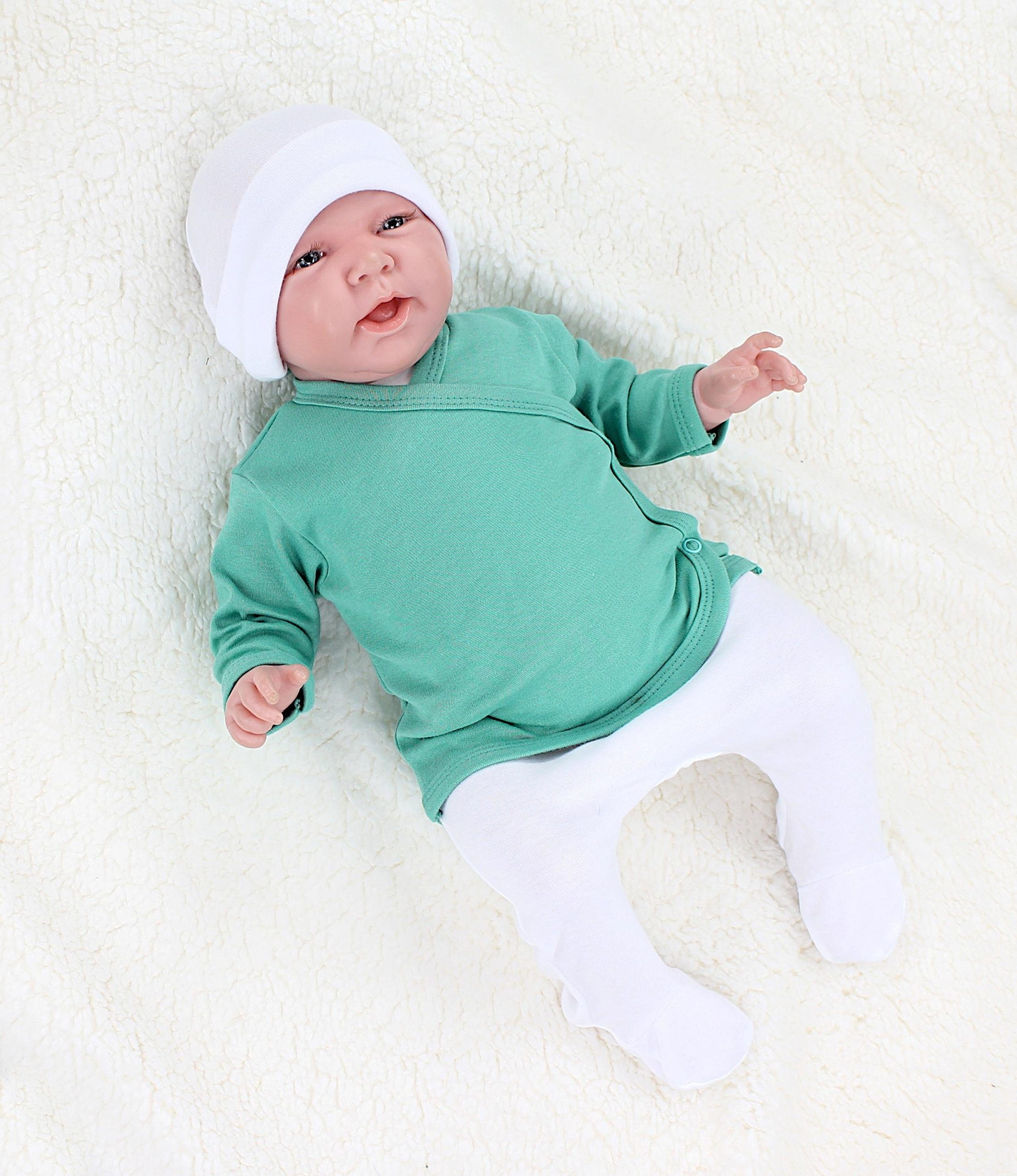 TupTam Wickelshirt TupTam Baby Jungen Langarm Wickelshirt Baumwolle 5er Set