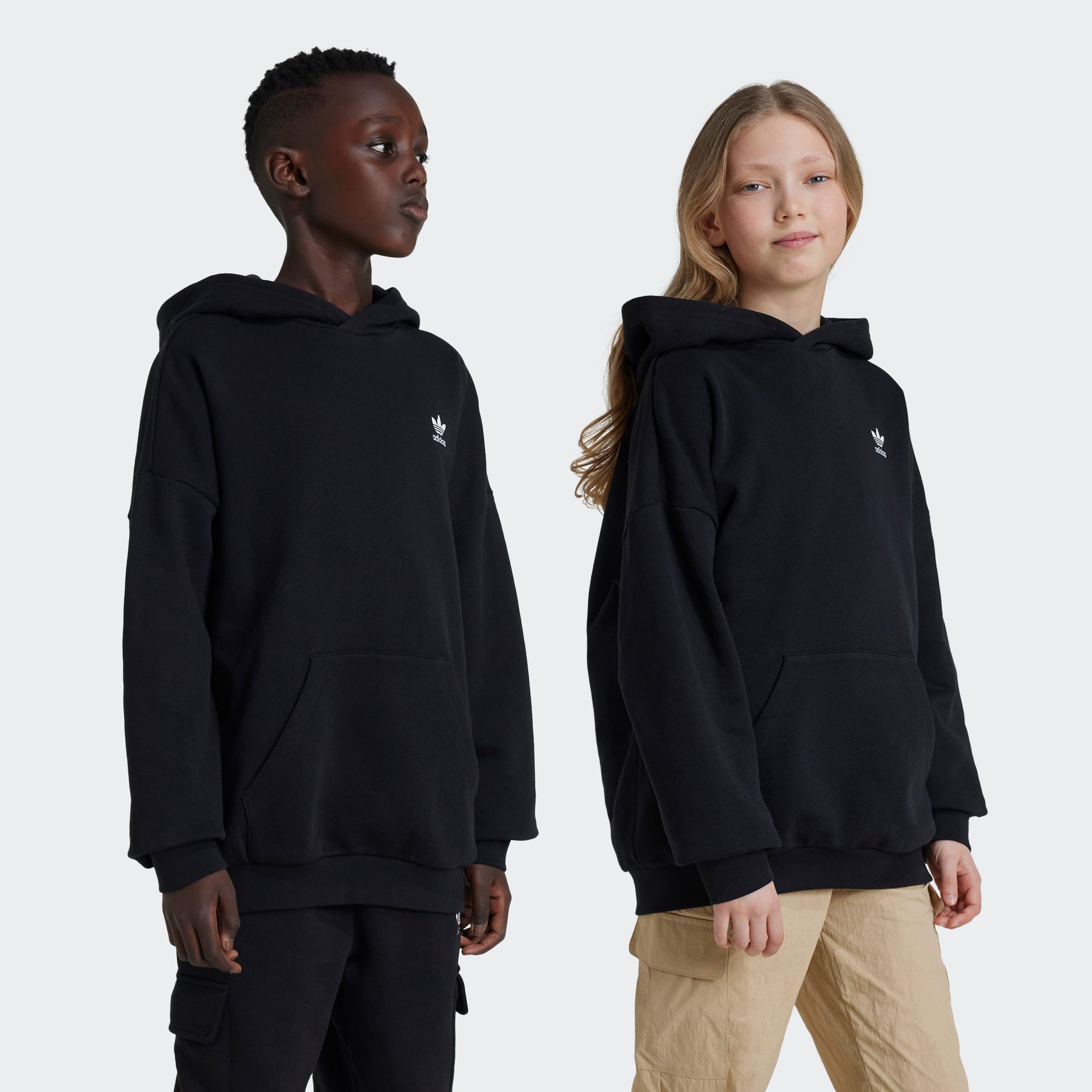 adidas Originals Kids' Oversized Hoodie - Classic Comfort & Style