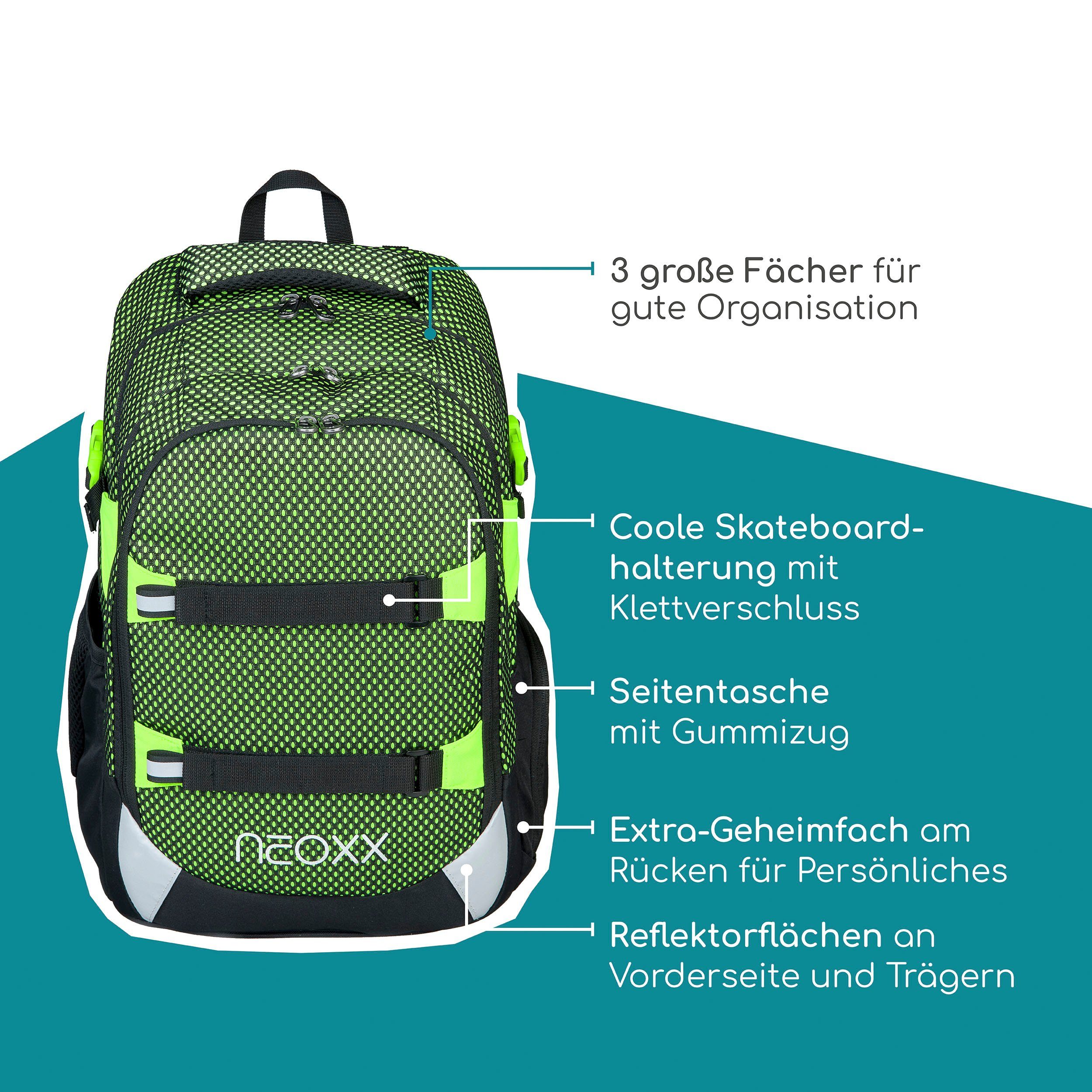 neoxx Active Pro Schulrucksack, Pixel in my neoxx Active Pro Schulrucksack, Pixel in my