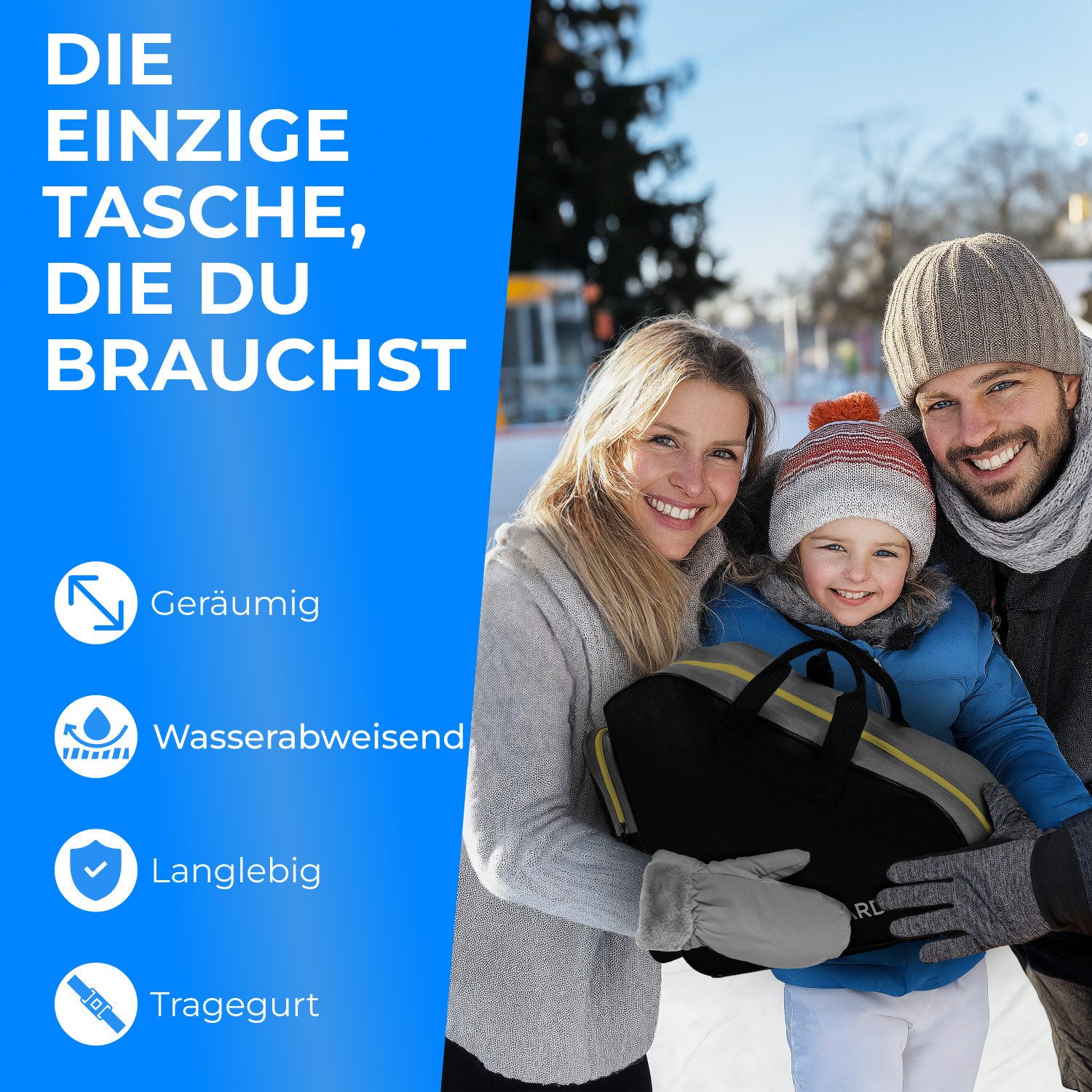 Styngard Montreal Sport Bag - Ice Skate & Inline Skate Bag | Men & Women Styngard Montreal Sport Bag - Ice Skate & Inline Skate Bag | Men & Women