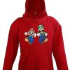 Youth Designz Mario & Luigi Kids Hoodie - Pullover - Gaming Pullover for Boys & Girls