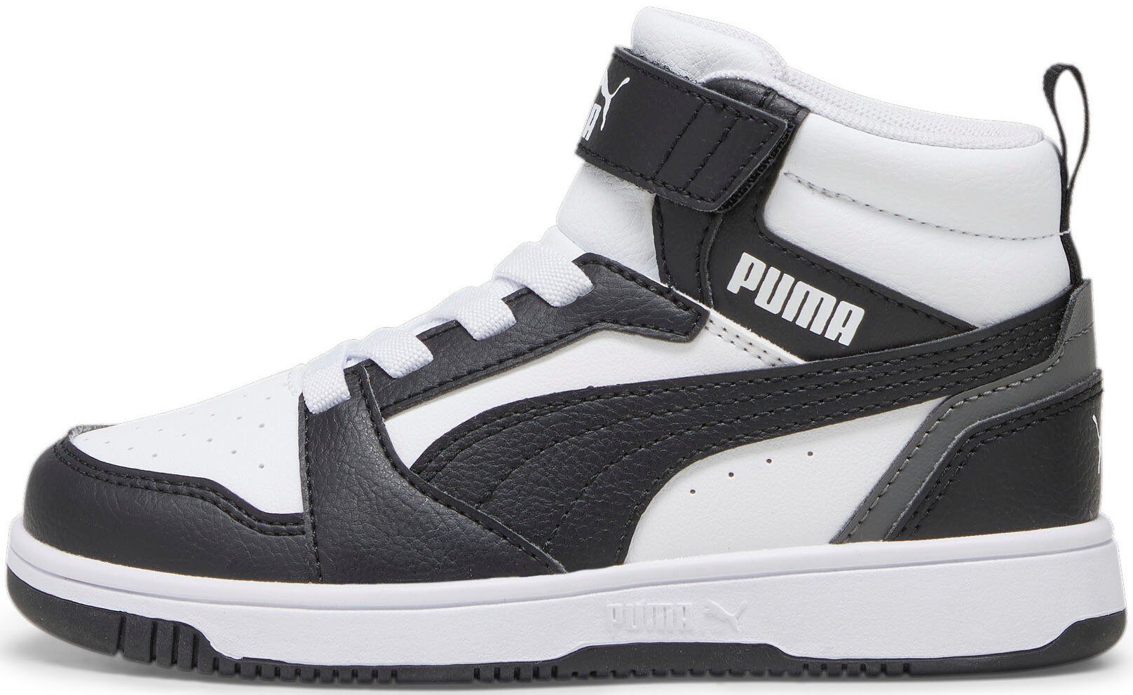 PUMA Rebound V6 Mid AC+ PS Kids' Retro Basketball Sneakers