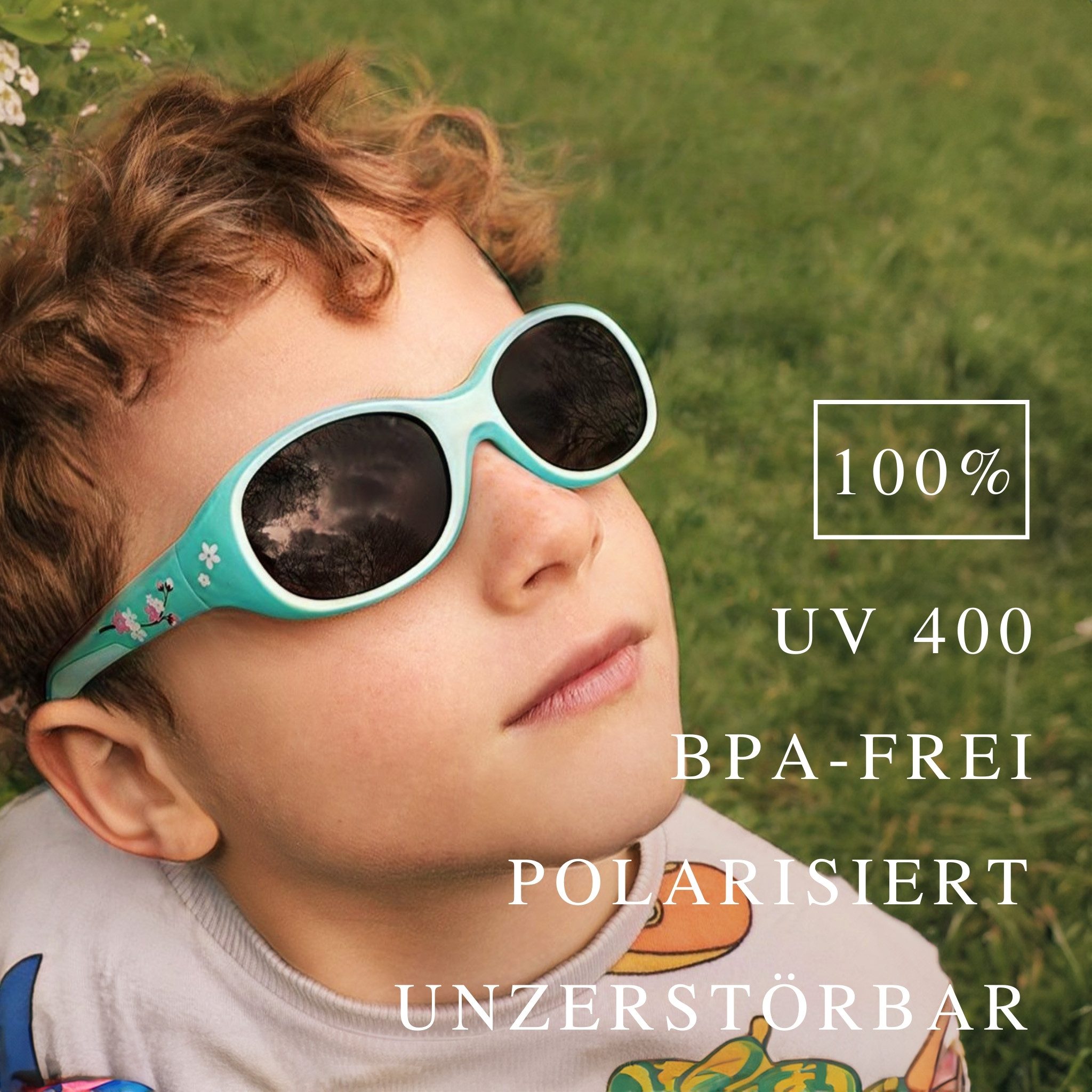 ActiveSol Kids @school sports Polarisierten Kinder-Sonnenbrile petrol/türkis