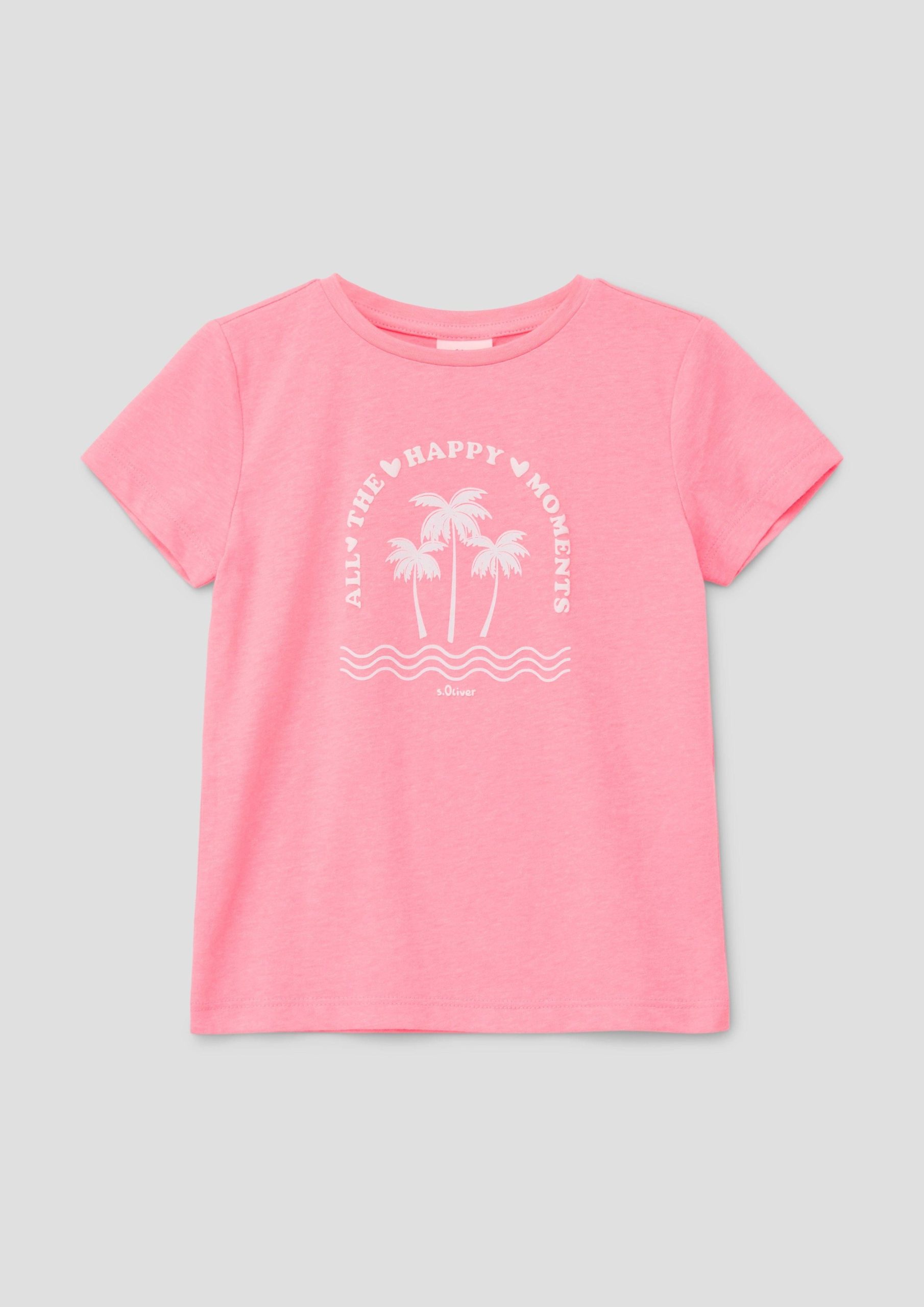 s.Oliver Kids' Front Print T-Shirt - Cool & Comfortable