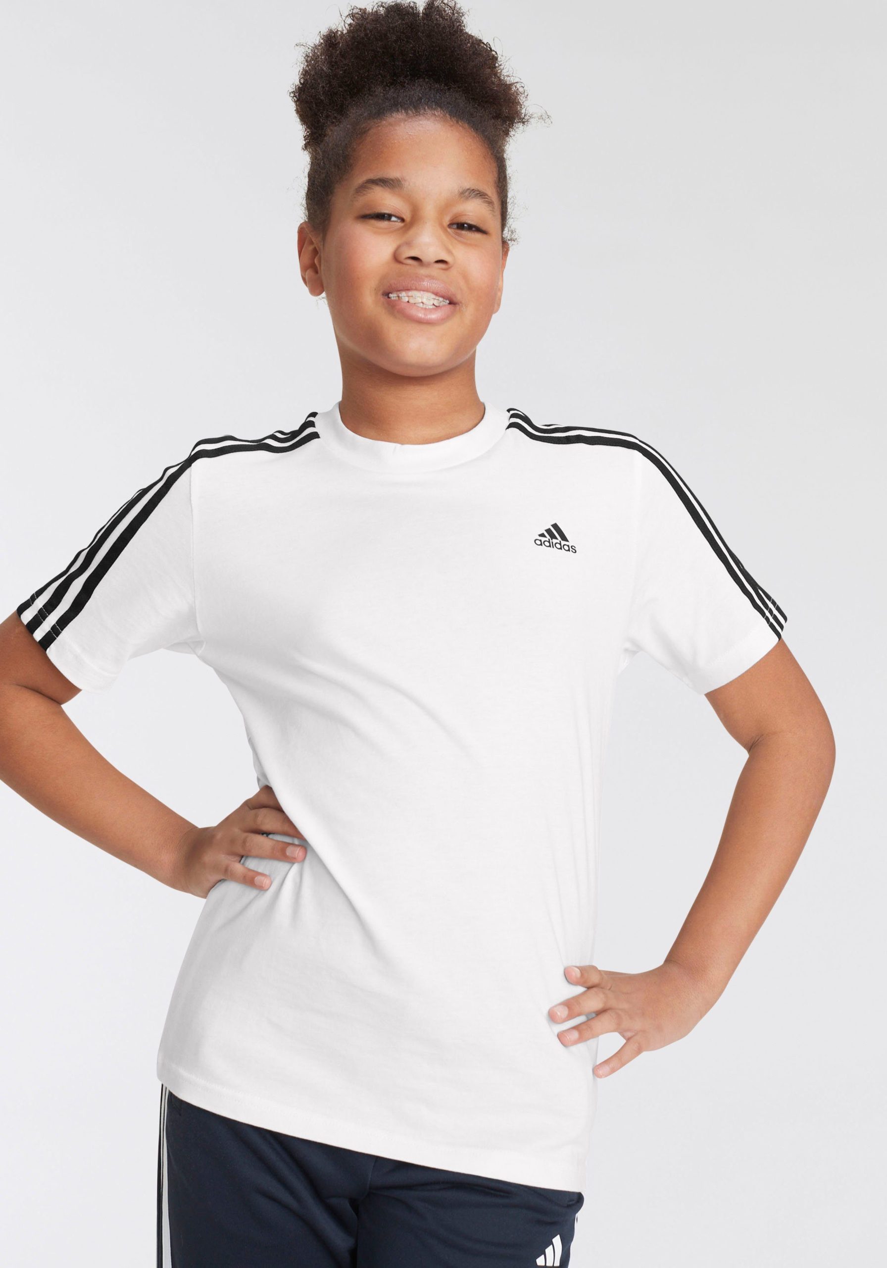 Adidas Sportswear U 3S Tee - Boys & Teens | Official Adidas