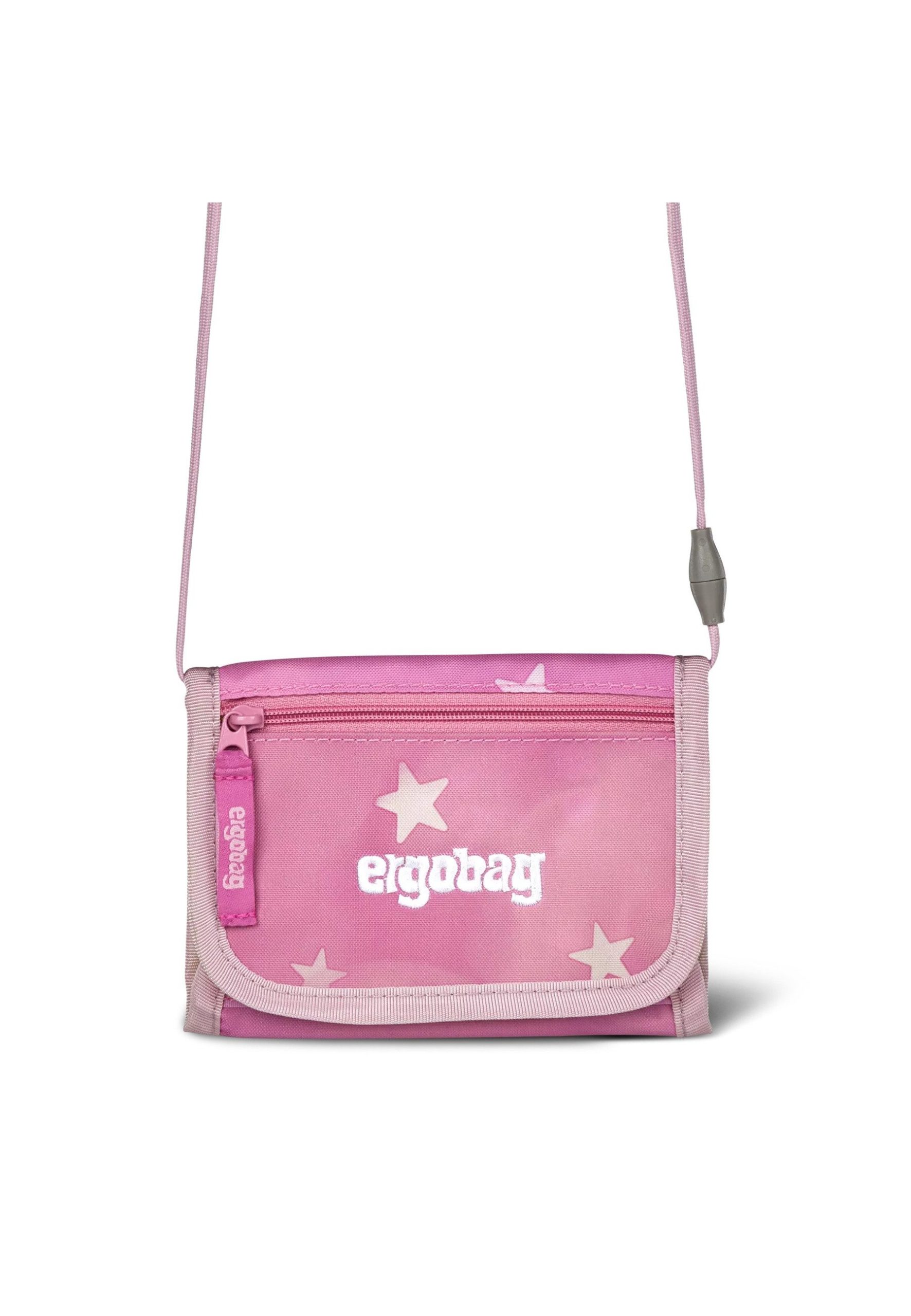 ergobag Neck Pouch Wallet for Kids - WolkenzauBear Pink