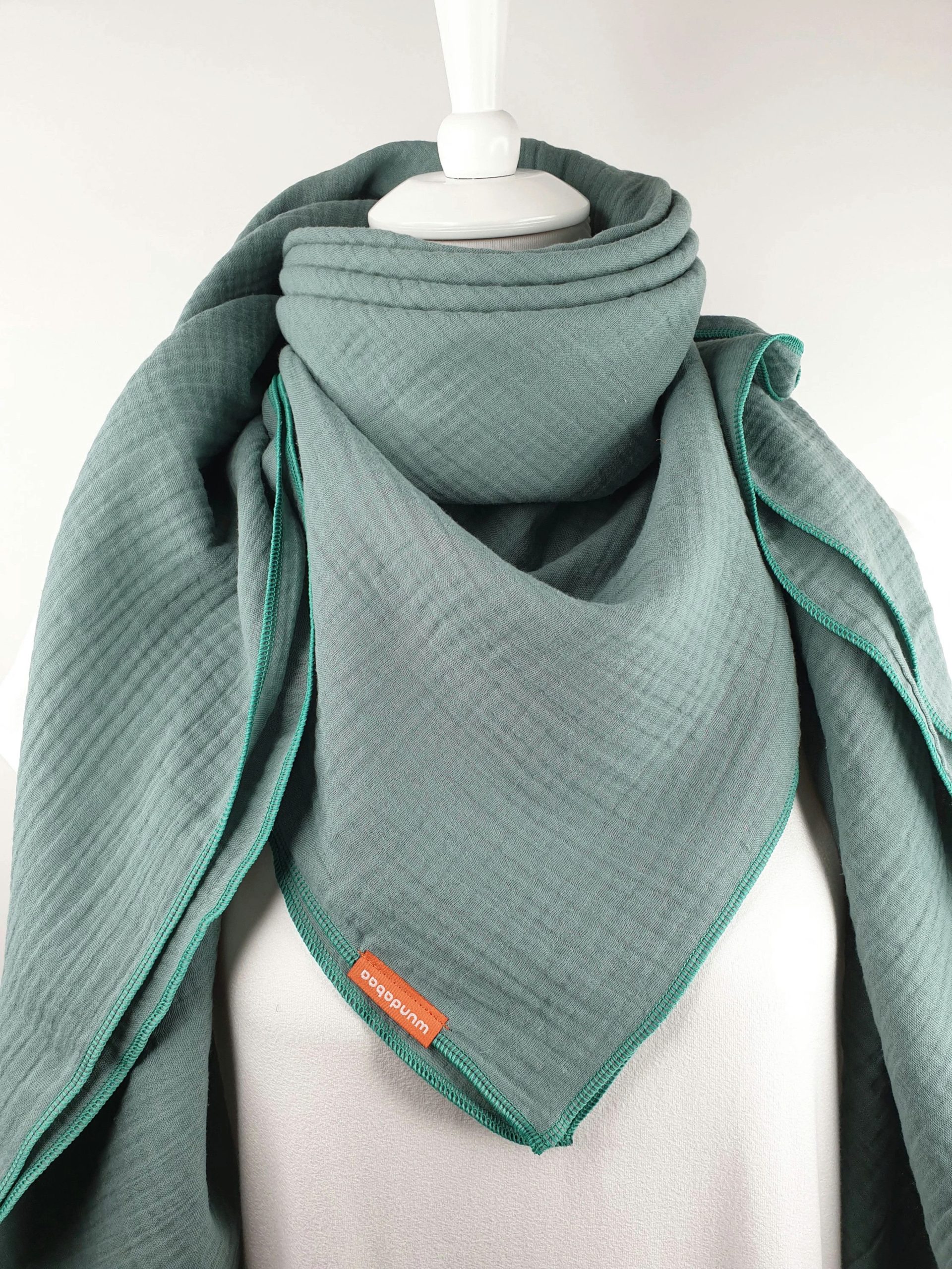 wundabaa Modetuch Halstuch Muslin - Organic Cotton, Handcrafted Style