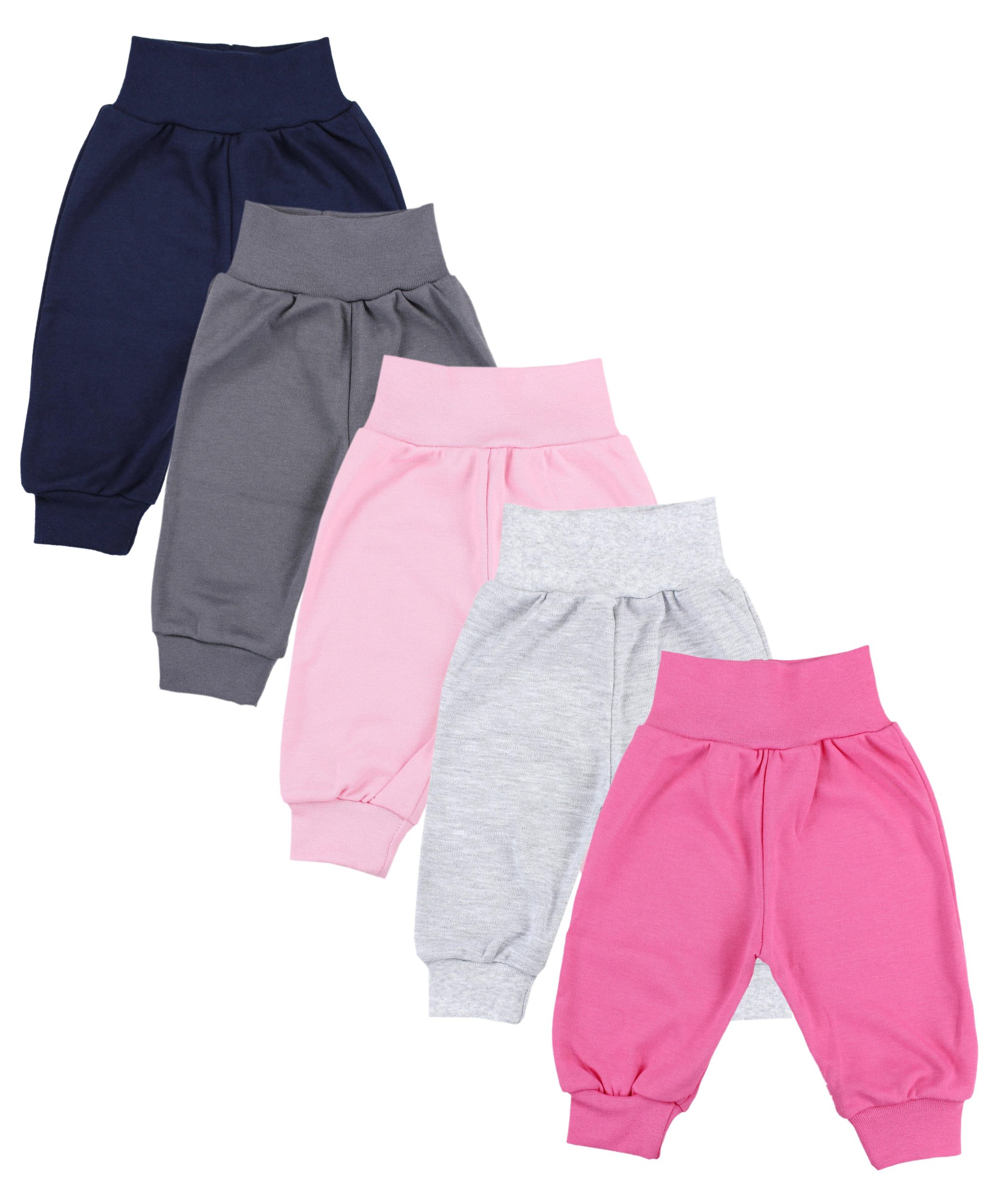 TupTam Baby Knit Pants 5-Pack - OEKO-TEX Certified - Unisex