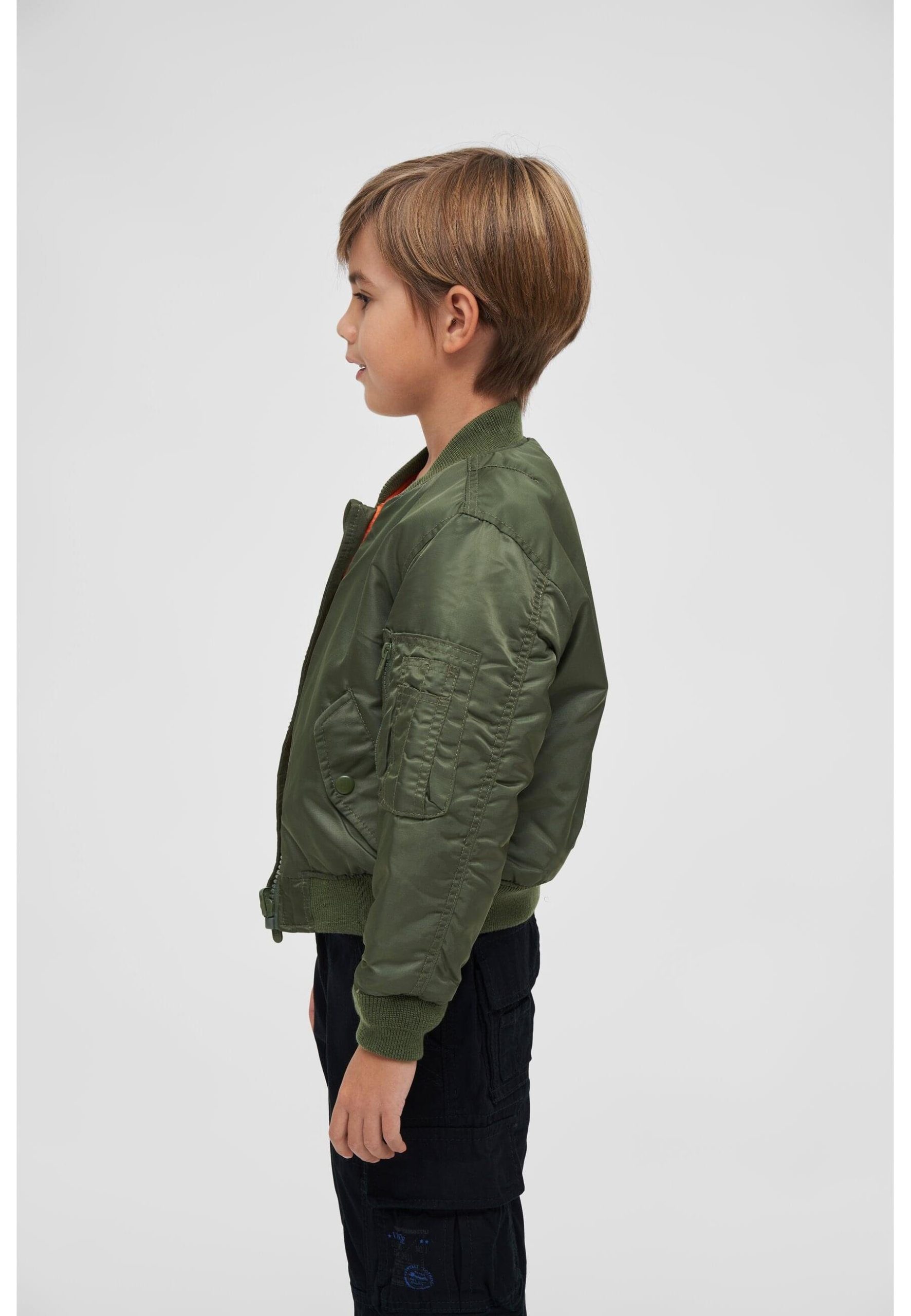 Brandit Kids MA-1 Bomber Jacket | Flight Style & Durable Design Brandit Kids MA-1 Bomber Jacket | Flight Style & Durable Design