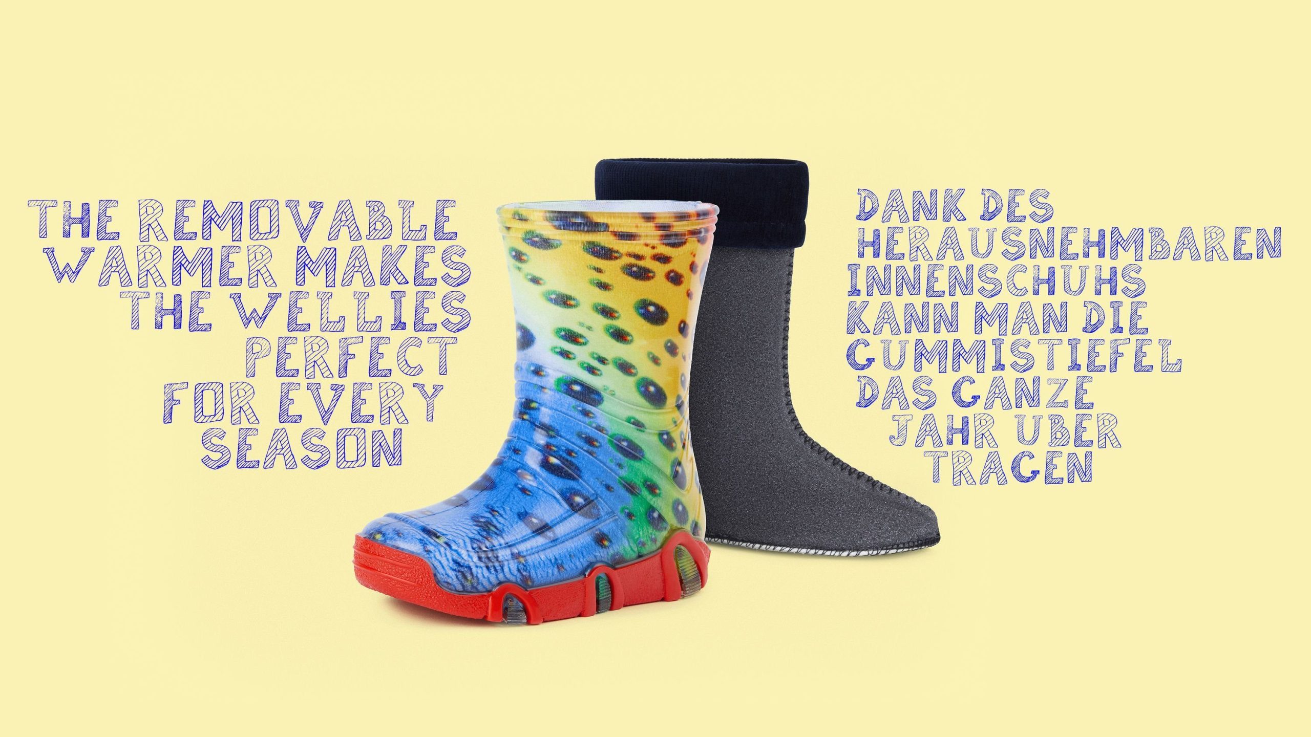 Ladeheid Children's Lined Wellington Boots | EU Made | Durable & Stylish Ladeheid Children's Lined Wellington Boots | EU Made | Durable & Stylish