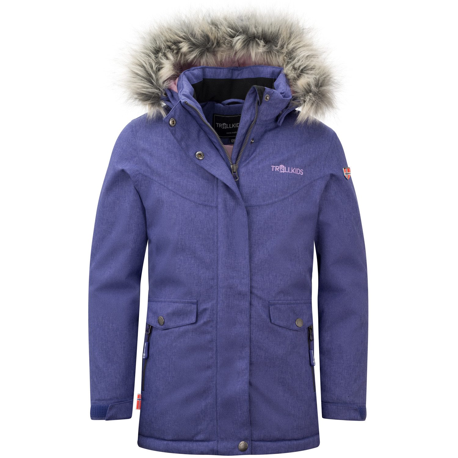 TROLLKIDS Oslo XT Girls' Winter Coat - Waterproof & Warm
