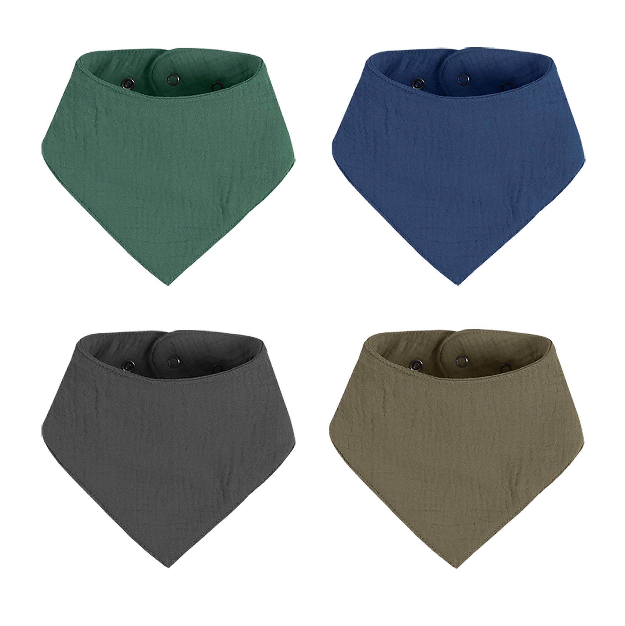 Artee Little Dutch Muslin Bib Set | Soft Organic Cotton Baby Bibs 0-18 Months