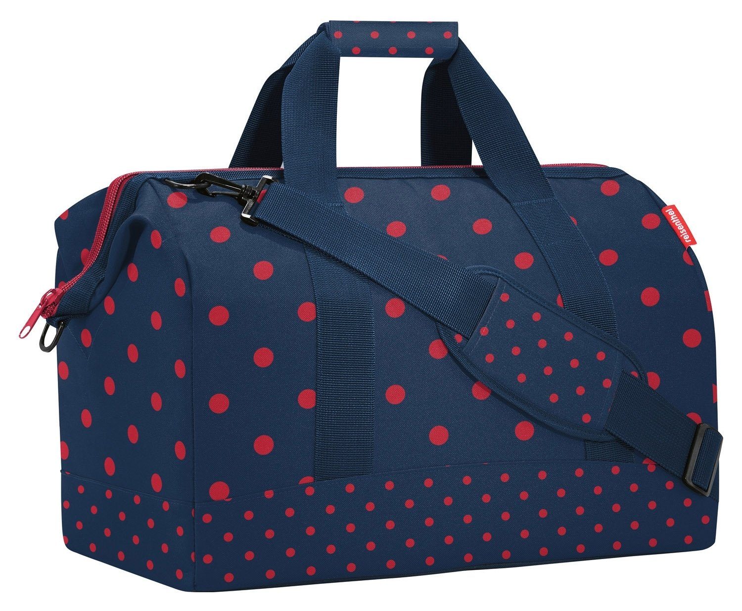 REISETNHEL allrounder L Florist Indigo 30L Travel Bag - Stylish & Organized