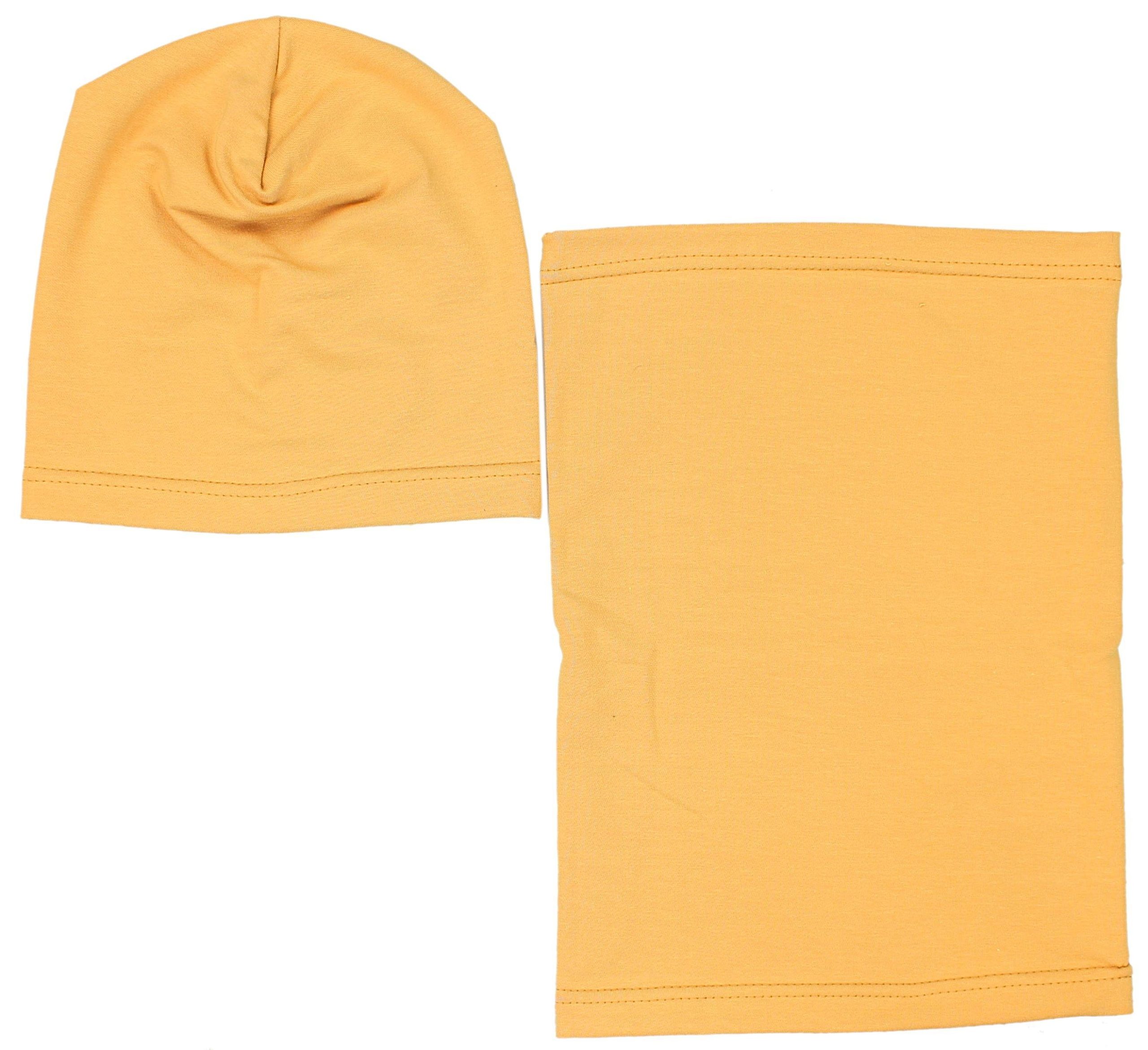 TupTam Kinder Beanie Mütze Schal Set - Übergangszeit (2-tlg)