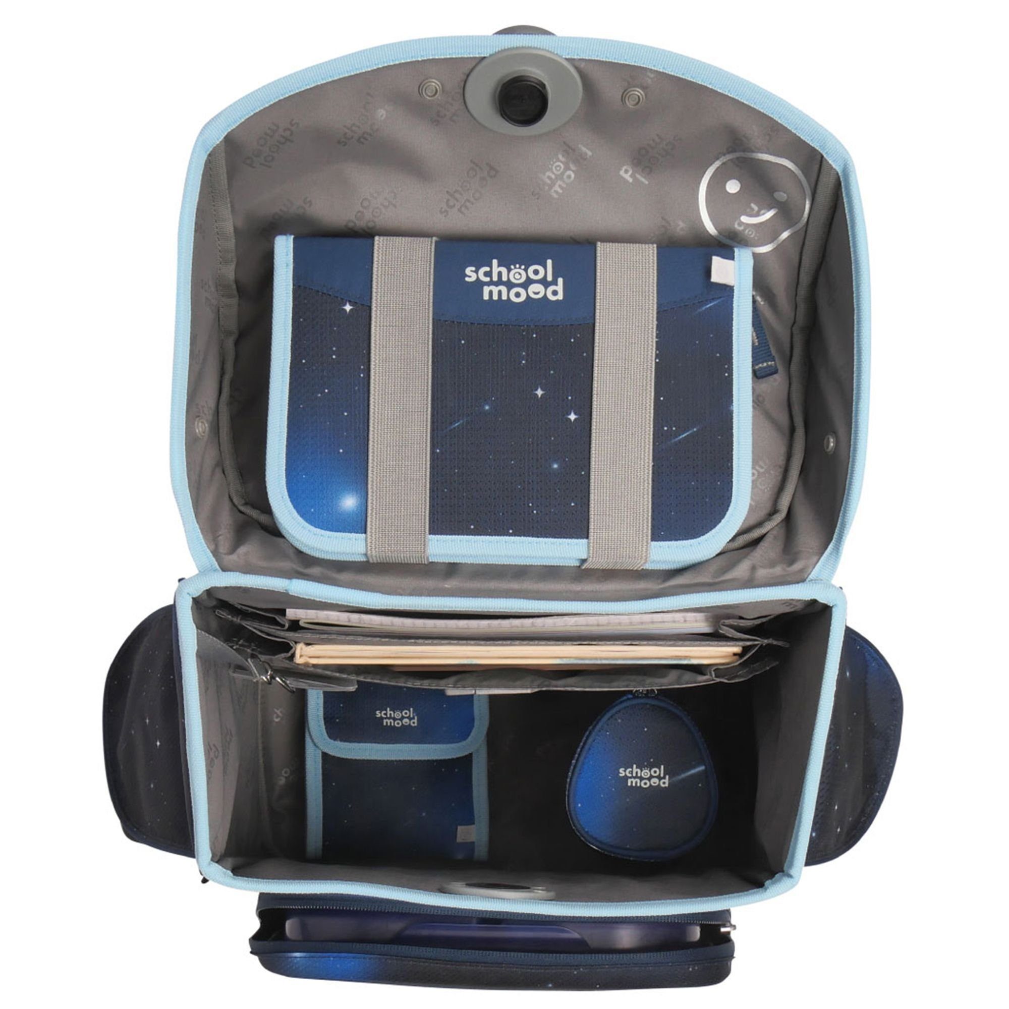 SCHOOL-MOOD® Timeless School Backpack Set (7-Piece) - Recycled Materials SCHOOL-MOOD® Timeless School Backpack Set (7-Piece) - Recycled Materials