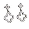 Lale Collection Clover & Bloom Earrings - Lucky Charm Gold & Green
