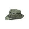 Effax Straw Hat - Olive Green | Stylish Summer Headwear