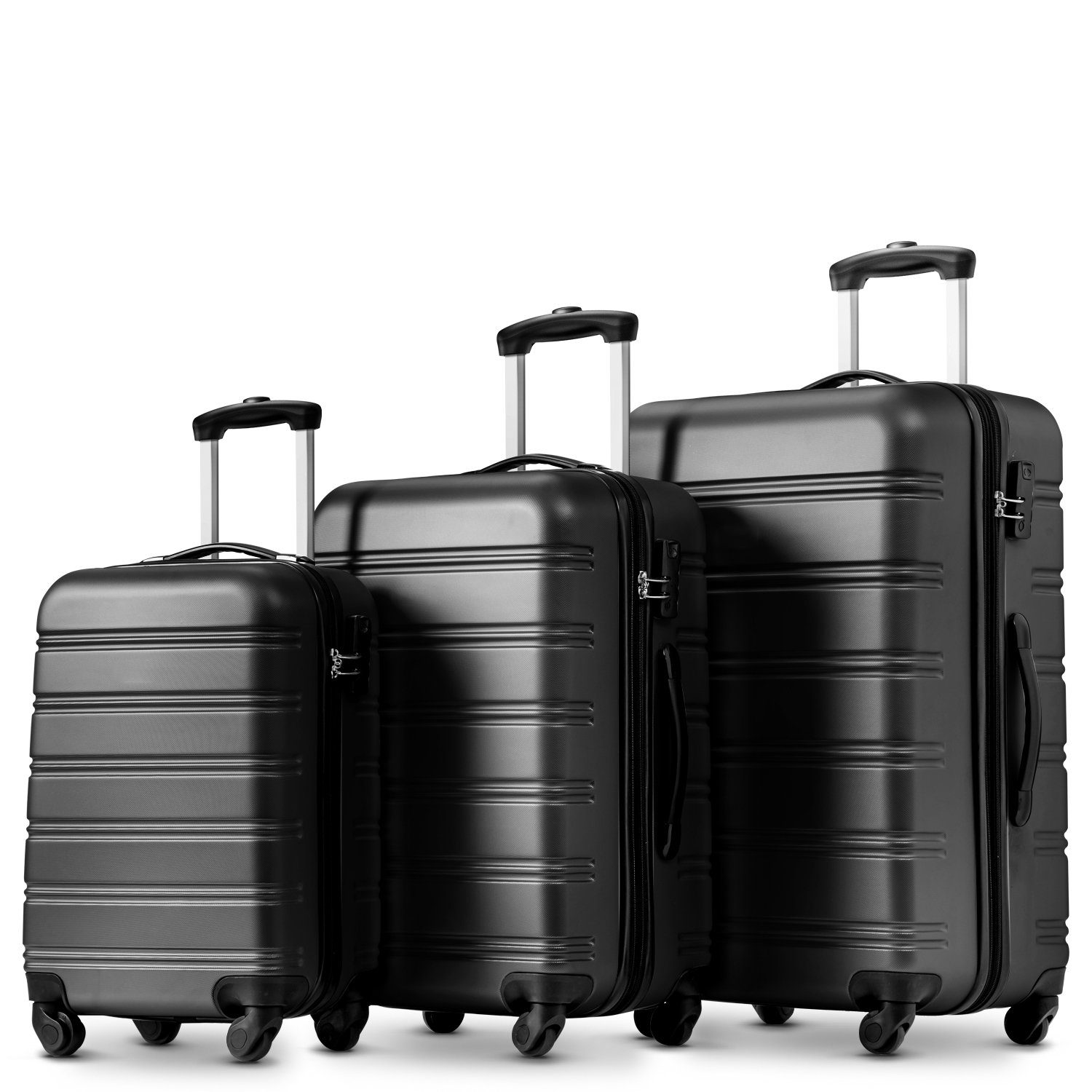 **Flieks** 3-Piece Hard Shell Trolley Set - Premium Luggage **Flieks** 3-Piece Hard Shell Trolley Set - Premium Luggage