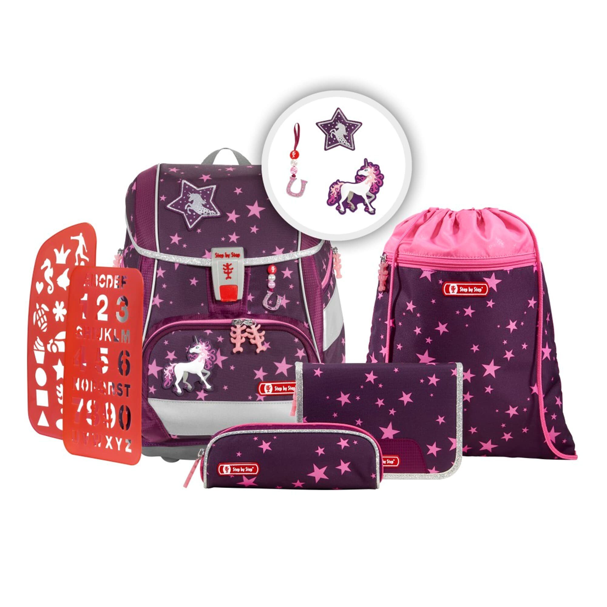 Step by Step Schulranzen 2IN1 PLUS, 6-teilig (5-tlg)