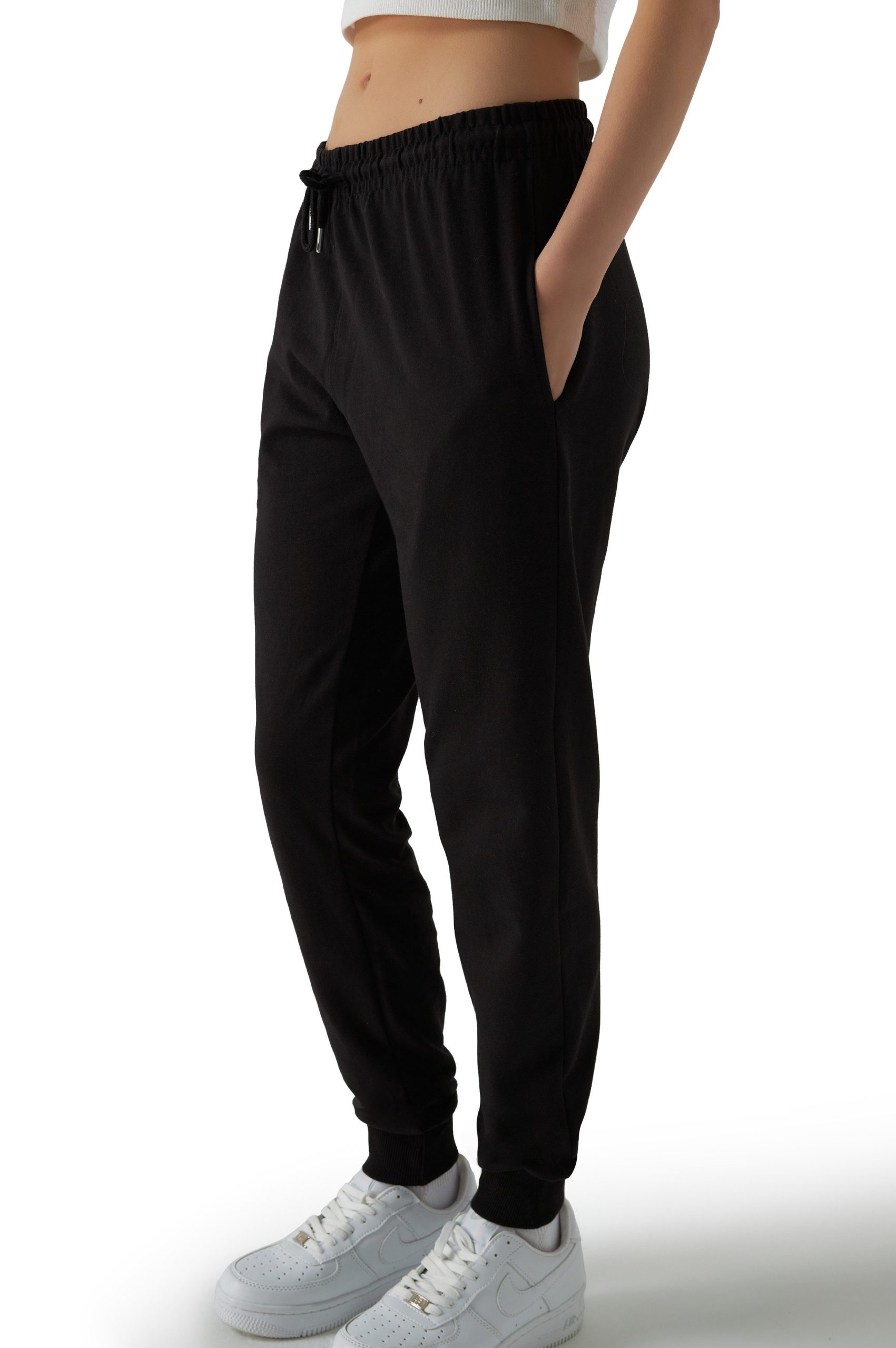 R-CAMP Sweathose Jogginghose Damen - Women's Cotton Slim Fit Joggers R-CAMP Sweathose Jogginghose Damen - Women's Cotton Slim Fit Joggers