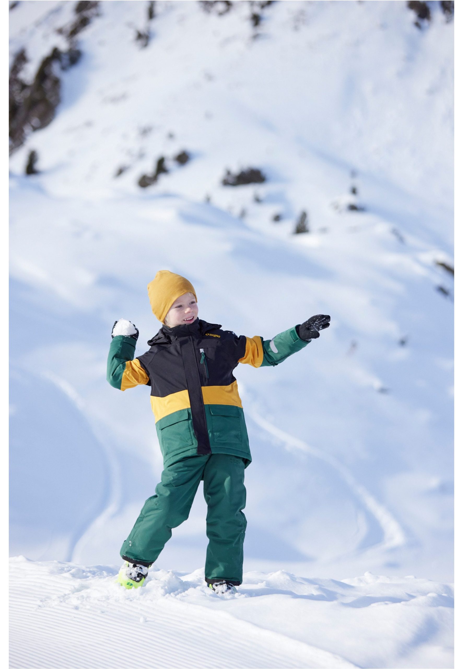 ZigZag Soho Kids' Ski Pants - Waterproof & Detachable Suspenders