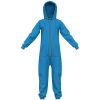 Gradnetz Jumpsuit Kinder Jungen Mädchen Overall Onesie Anzug Kids (1-tlg) Bio-Baumwolle - Kinnschutz - Kuschelig-weich - elastische Bündchen