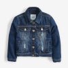 Next Denim Jacket - Regular Fit - Mid Blue/Blue