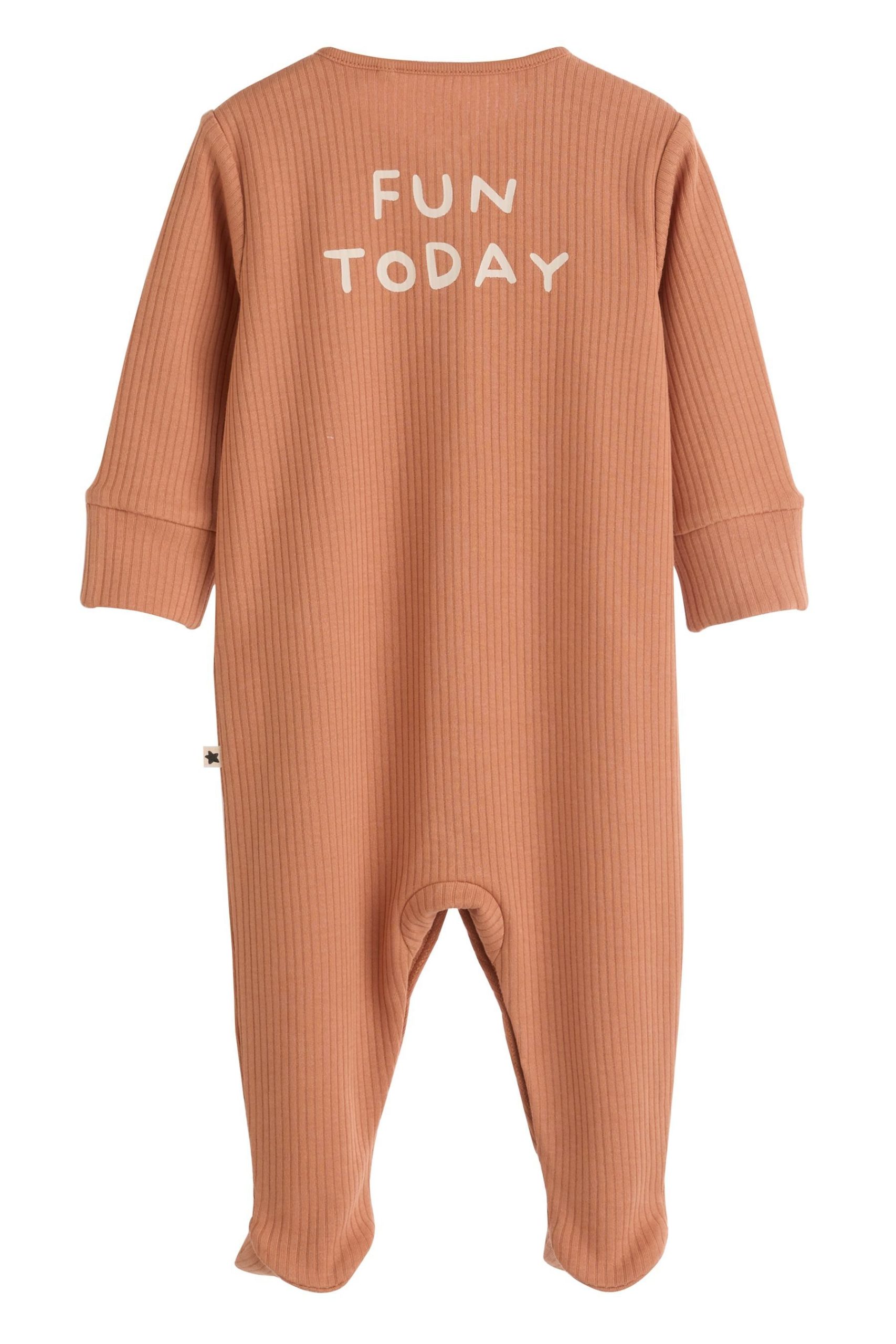 Next 3-Pack Cotton Baby Sleepsuits | Gentle Comfort for Little Ones