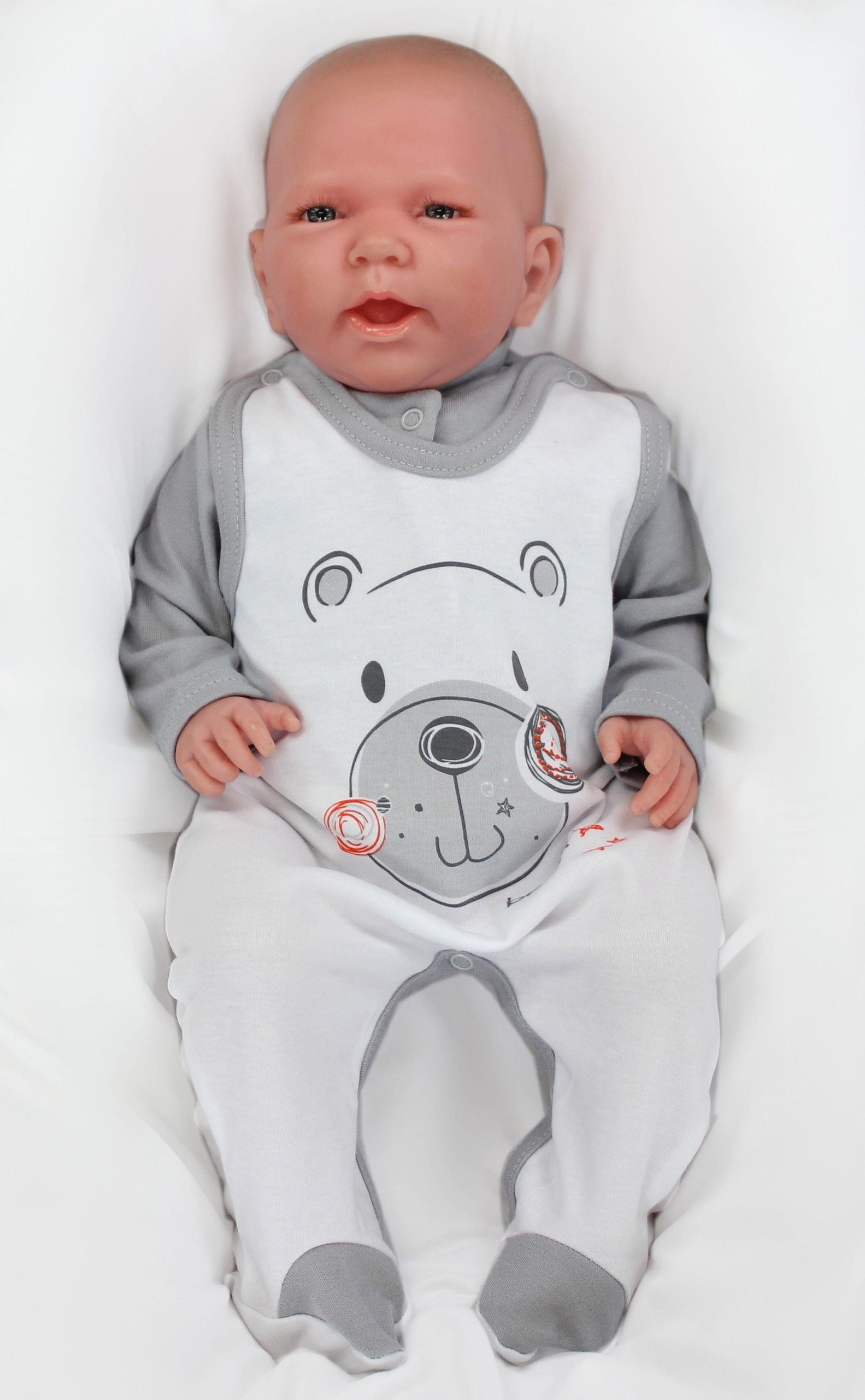 TupTam Baby Romper Set - Organic Cotton Animal Print & 'I Love Mum' - Girl & Boy