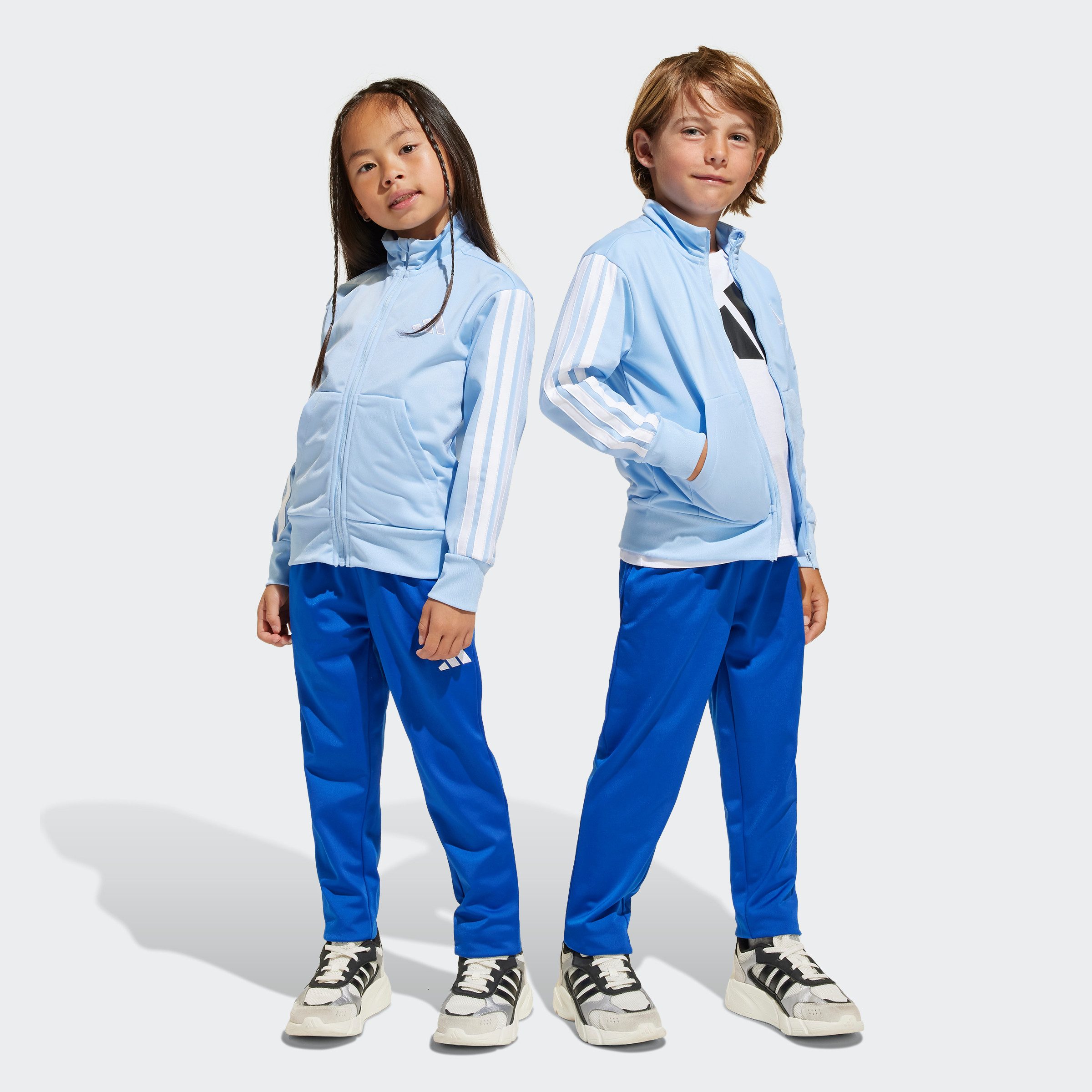 adidas Essentials CLIMACOOL Kids Training Suit - Black/White