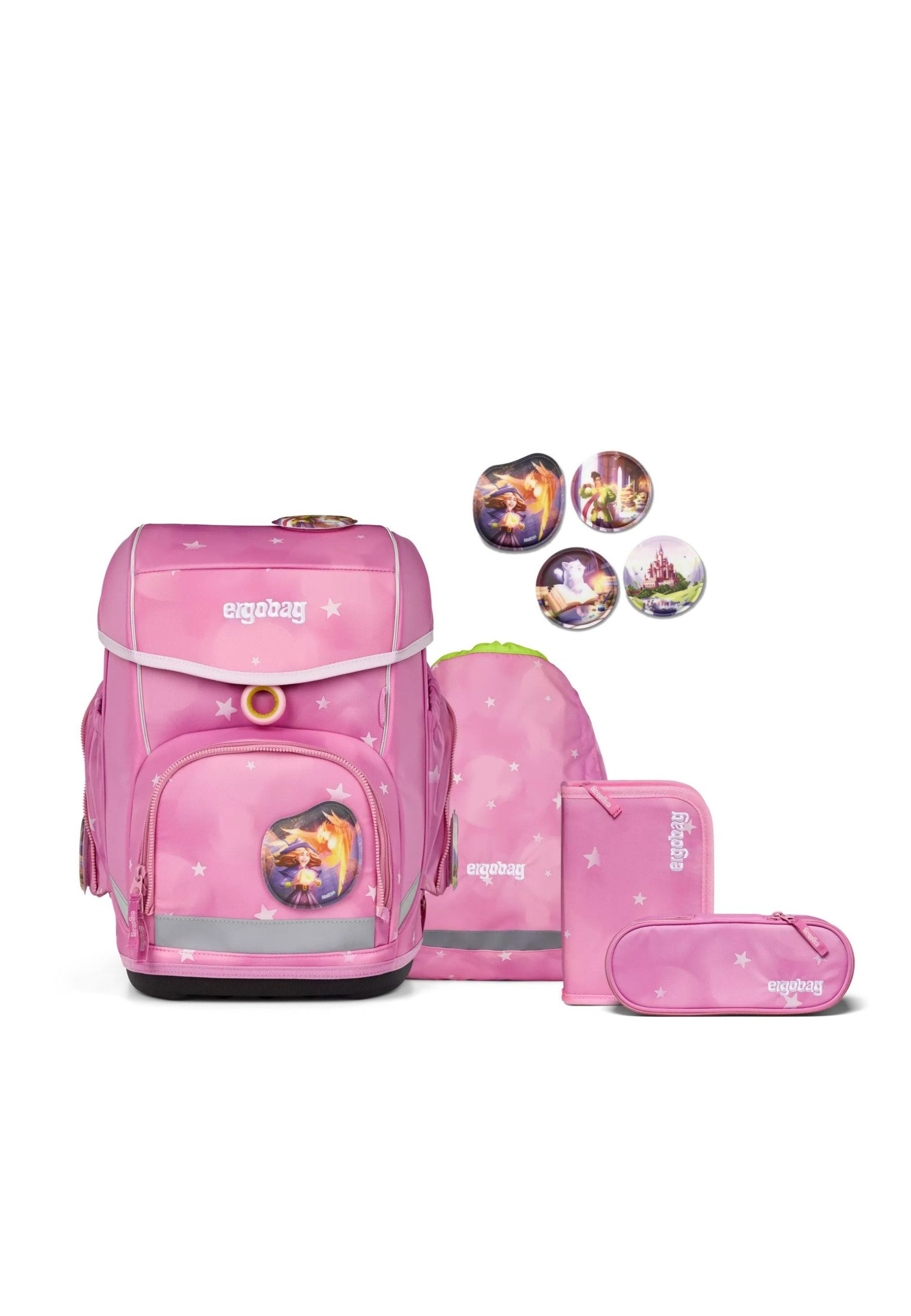 ergoag cubo School Backpack Set (5-piece, cubo Set)