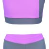 Aquarti Girls' Sports Bikini - Racerback Design & Performance