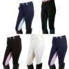 PFISS Elisa Children's Riding Breeches - Two-Tone Full Seat