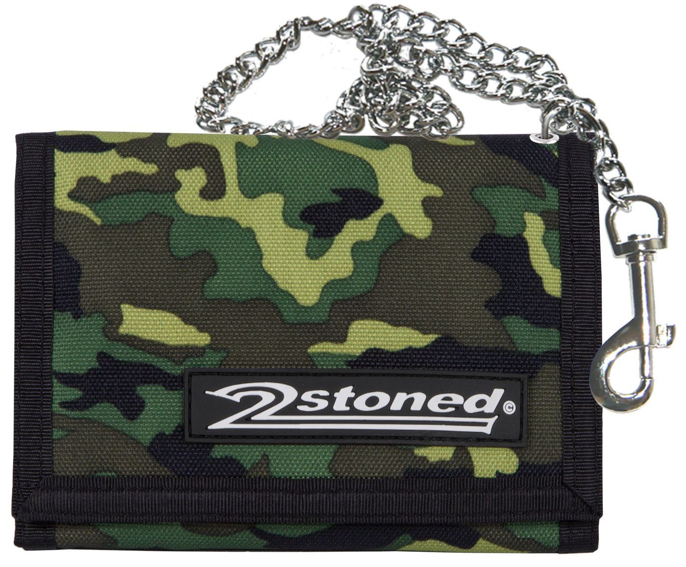 2Stoned Chain Wallet Speed - Chrome Chain & Carabiner