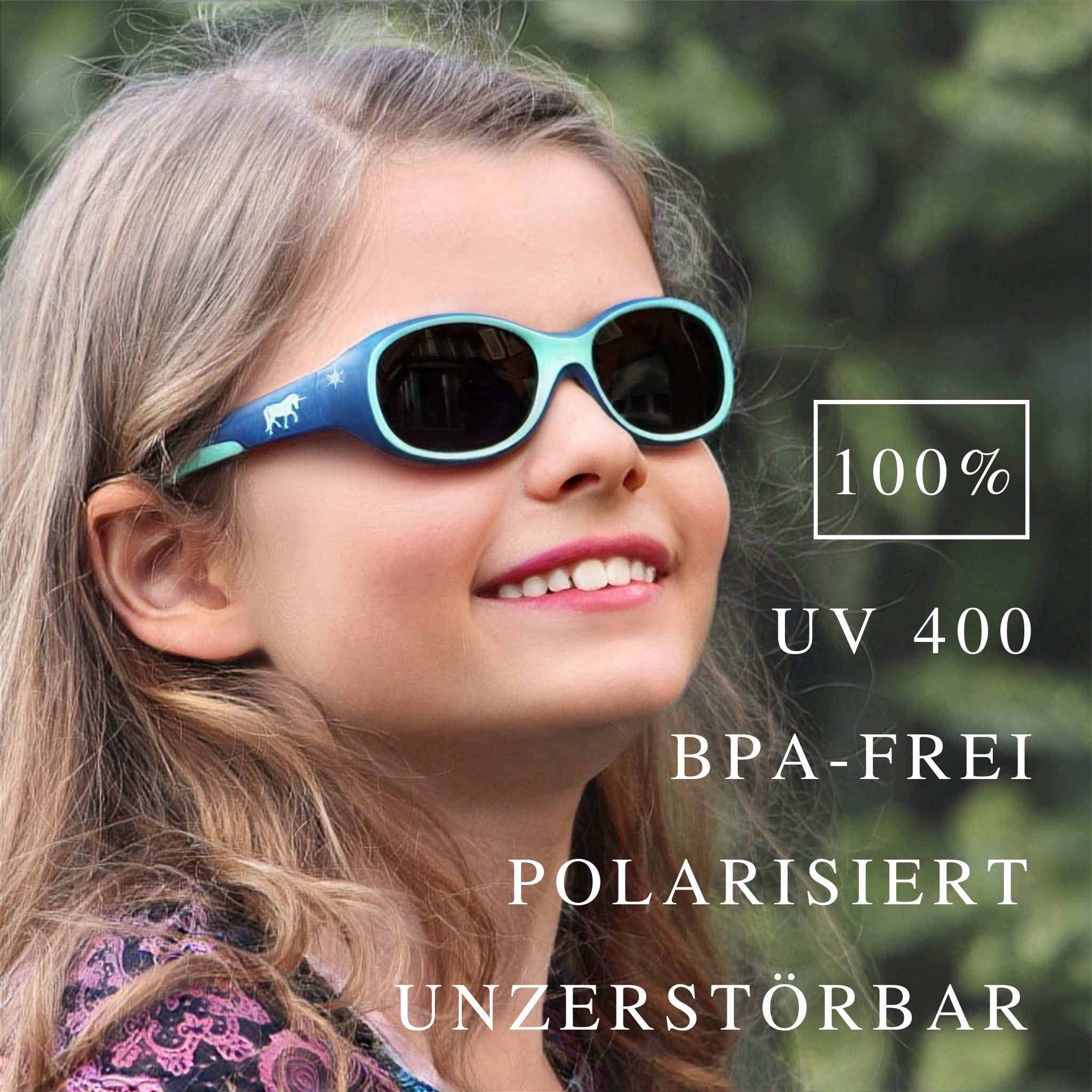 ActiveSol Kids @school sports Polarisierten Kinder-Sonnenbrile petrol/türkis