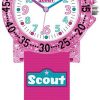 Scout Quarzuhr The IT-Collection, 280375019, Armbanduhr, Kinderuhr, Lernuhr, Geschenkidee, Schulanfang, Mädchen