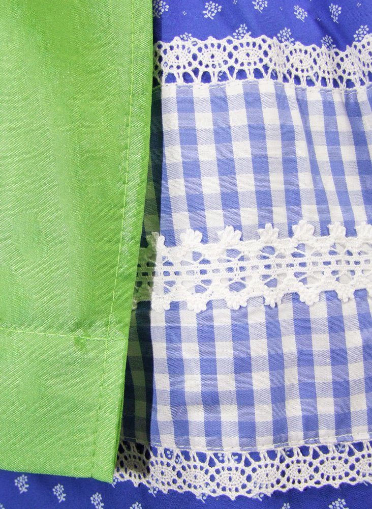 Isar-Trachten 'Stefanie' Youth Dirndl - Blue & Green Isar-Trachten 'Stefanie' Youth Dirndl - Blue & Green