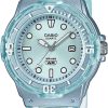 CASIO TIMELESS COLLECTION Quarzuhr LRW-200HS-4EVEF, Armbanduhr, Mädchen, bis 10 bar wasserdicht, Leuchtzeiger