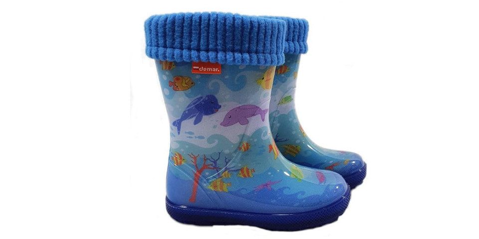 Demar DEMAR bunte Kinder Gummistiefele viele Motive STORMER Babystiefele