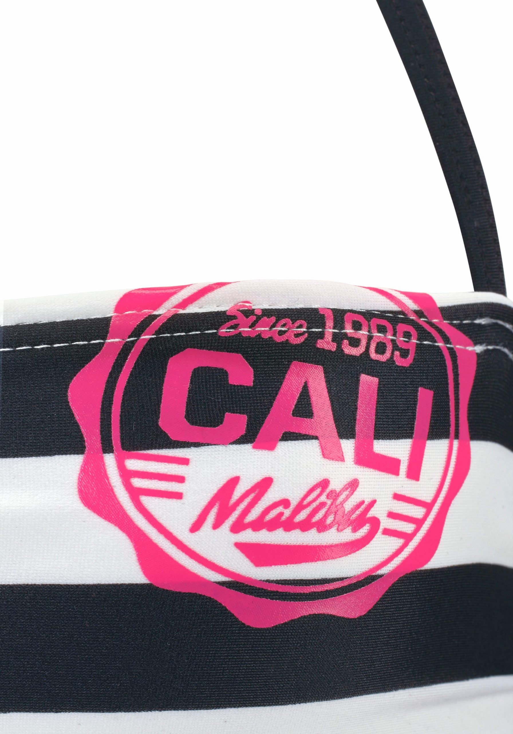 Bench Bandeau Bikini: Striped & Printed Two-Piece Swimsuit Bench Bandeau Bikini: Striped & Printed Two-Piece Swimsuit