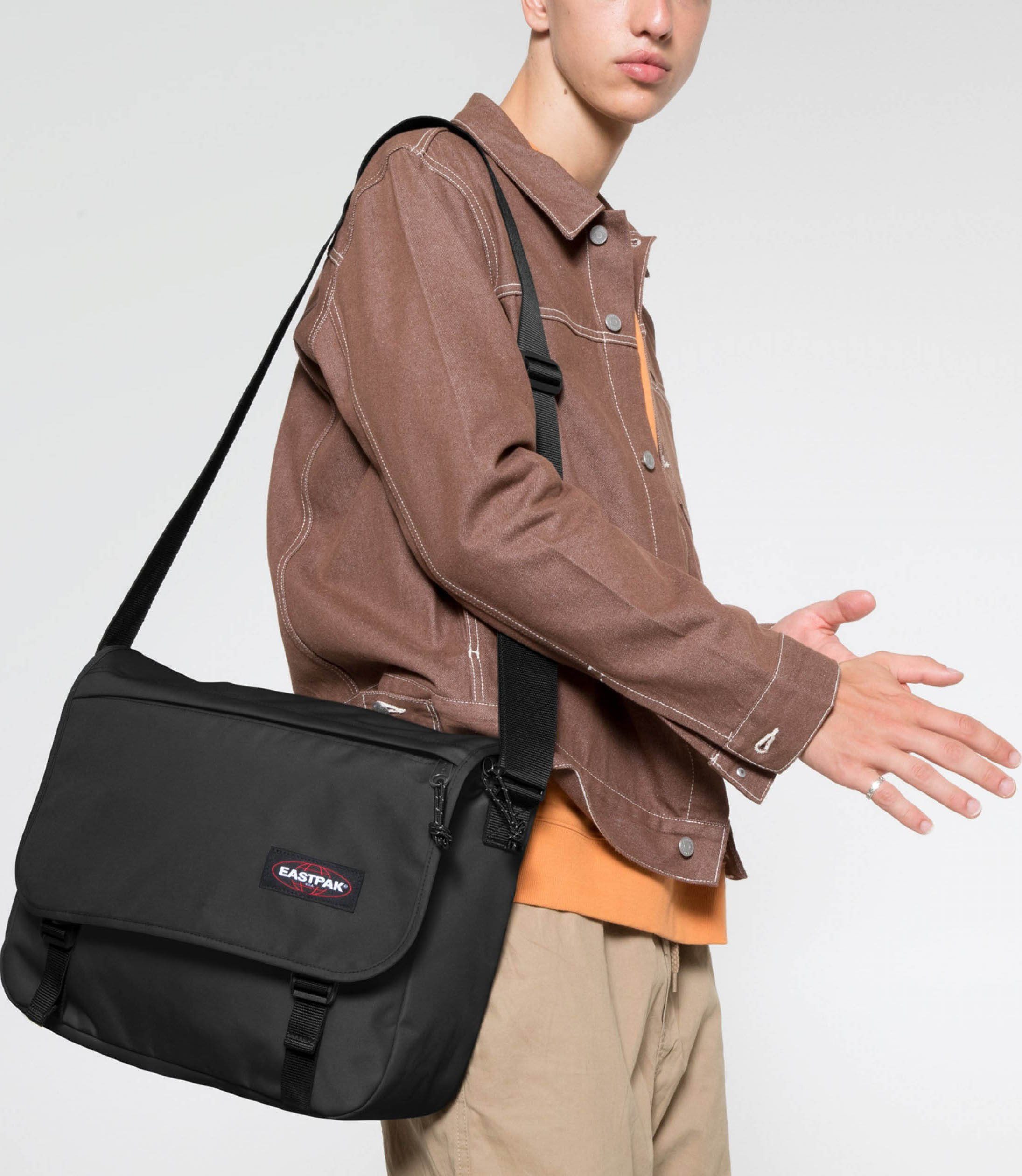 Eastpak Delegate+ Messenger Bag: Padded Laptop Protection & Stylish Design
