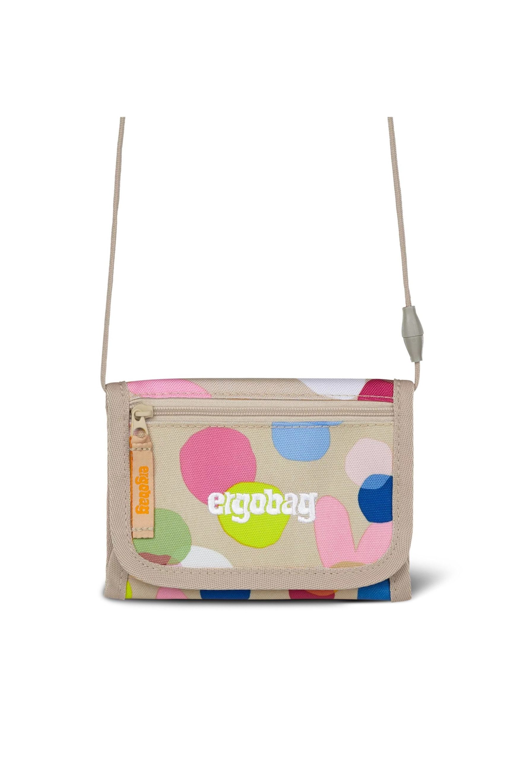 ergobag Neck Pouch Wallet for Kids - WolkenzauBear Pink