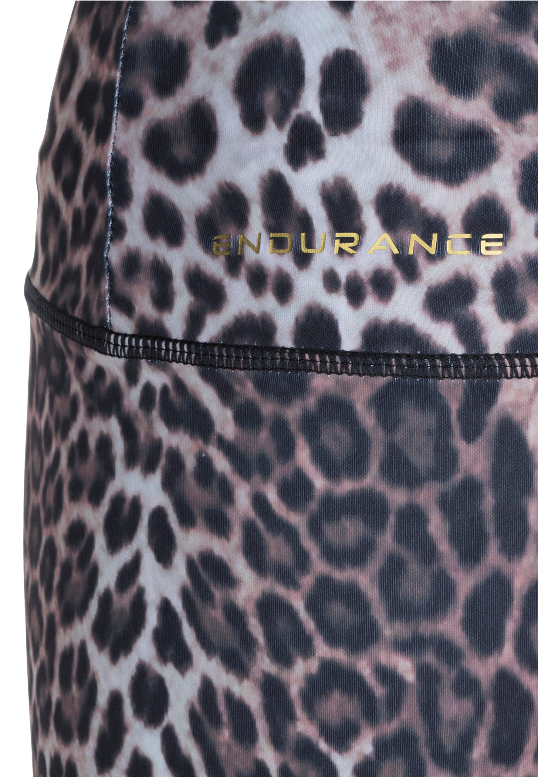 ENDURANCE Konwich Jr. Printed Shorts - Leopard Print Kids Activewear ENDURANCE Konwich Jr. Printed Shorts - Leopard Print Kids Activewear