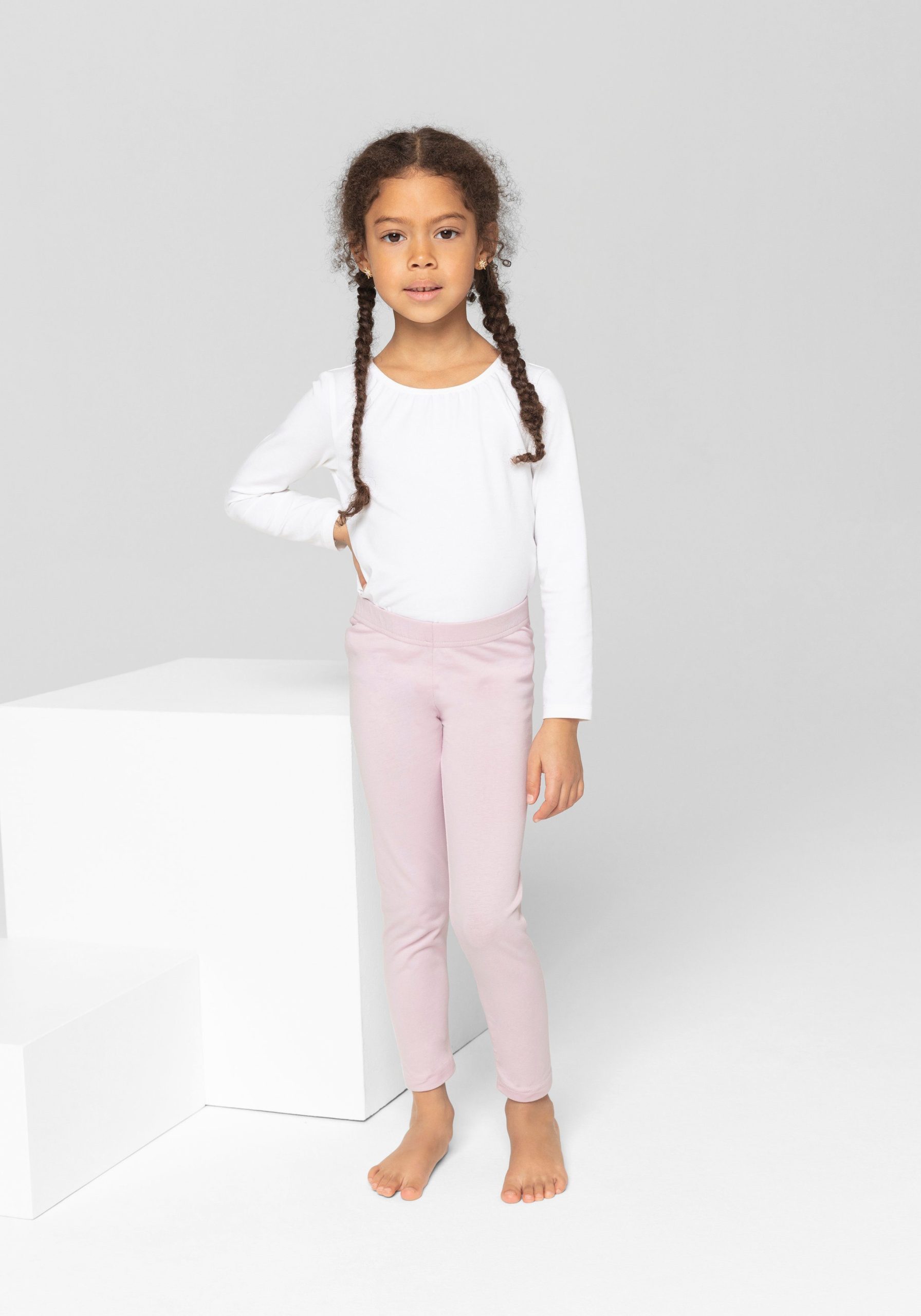 H.I.S. Kids' Organic Cotton Legging 2-Pack - Soft & Sustainable H.I.S. Kids' Organic Cotton Legging 2-Pack - Soft & Sustainable