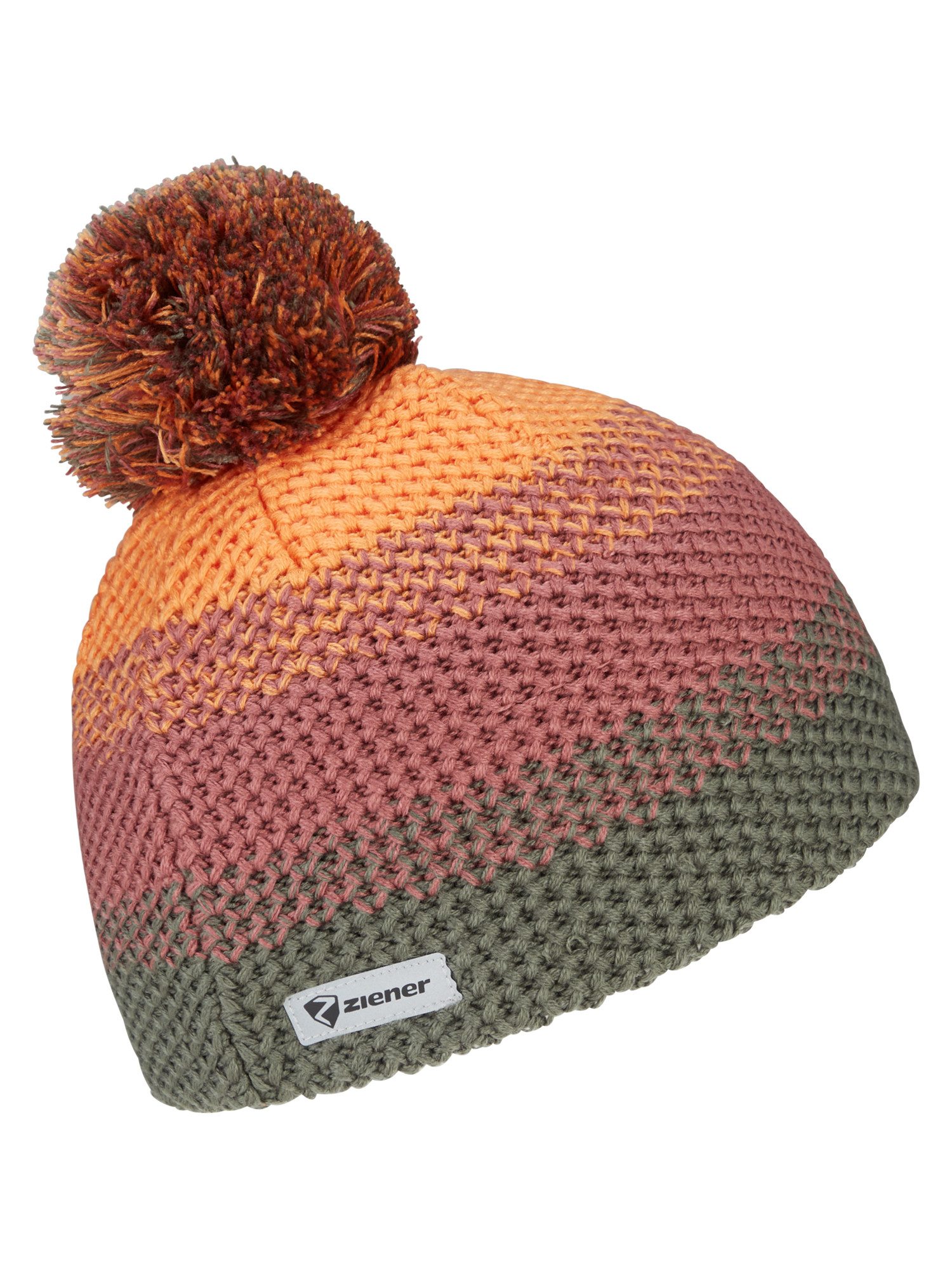 Ziener Ishi Junior Knitted Hat - Fleece Lined & Playful Design
