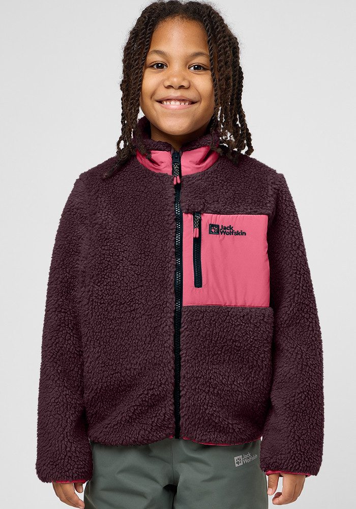 Jack Wolfskin Ice Curl Fleece Jacket K - Kids' Warm & Cozy Fleece