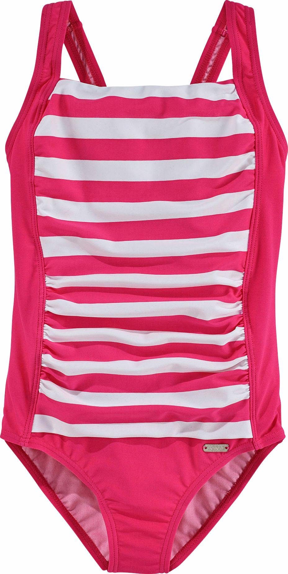 Bench Swimsuit: Trendy Striped Design - Xtra Life LYCRA® Bench Swimsuit: Trendy Striped Design - Xtra Life LYCRA®