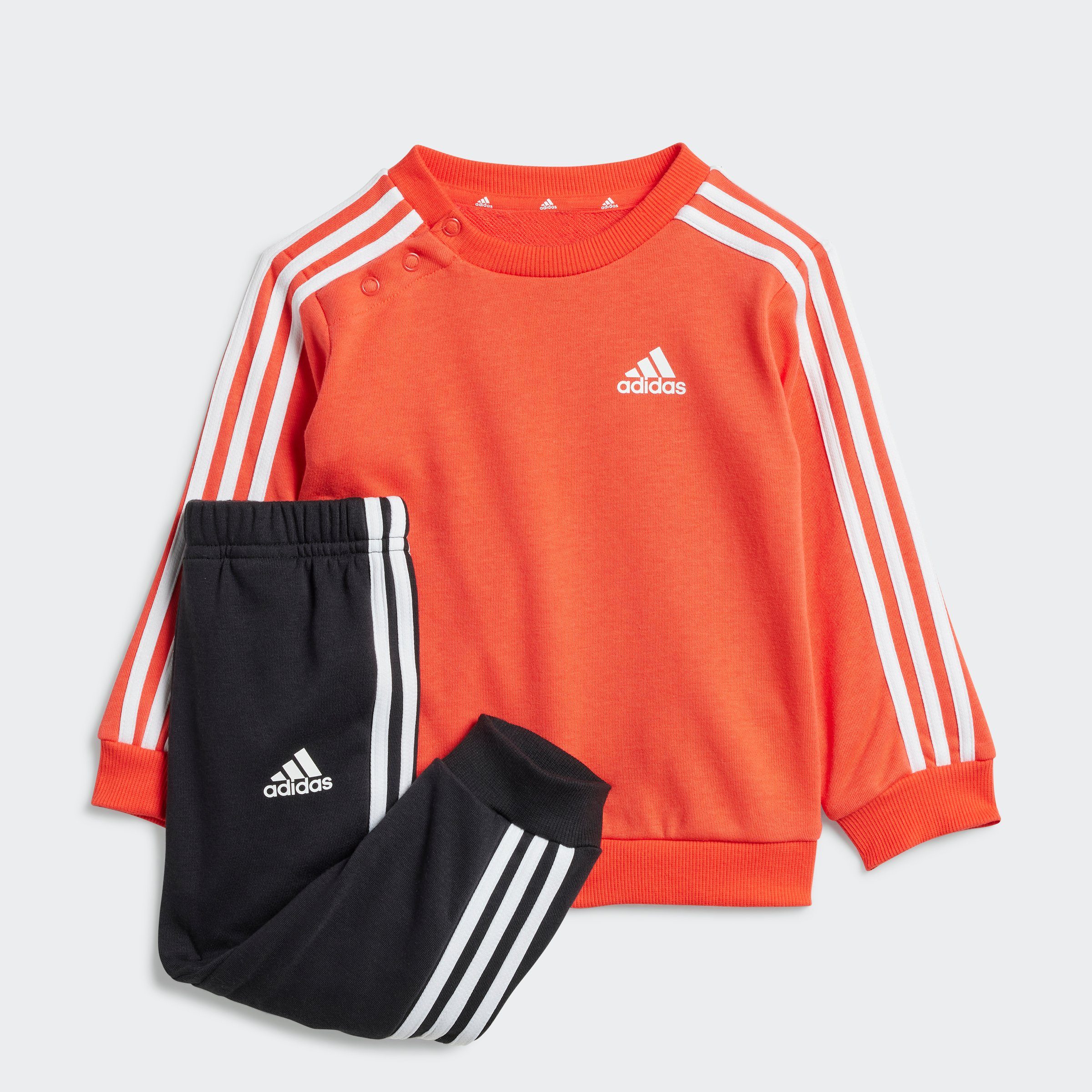 adidas ESSENTIALS 3-Stripes Kids Jogging Suit - 2-Piece Set