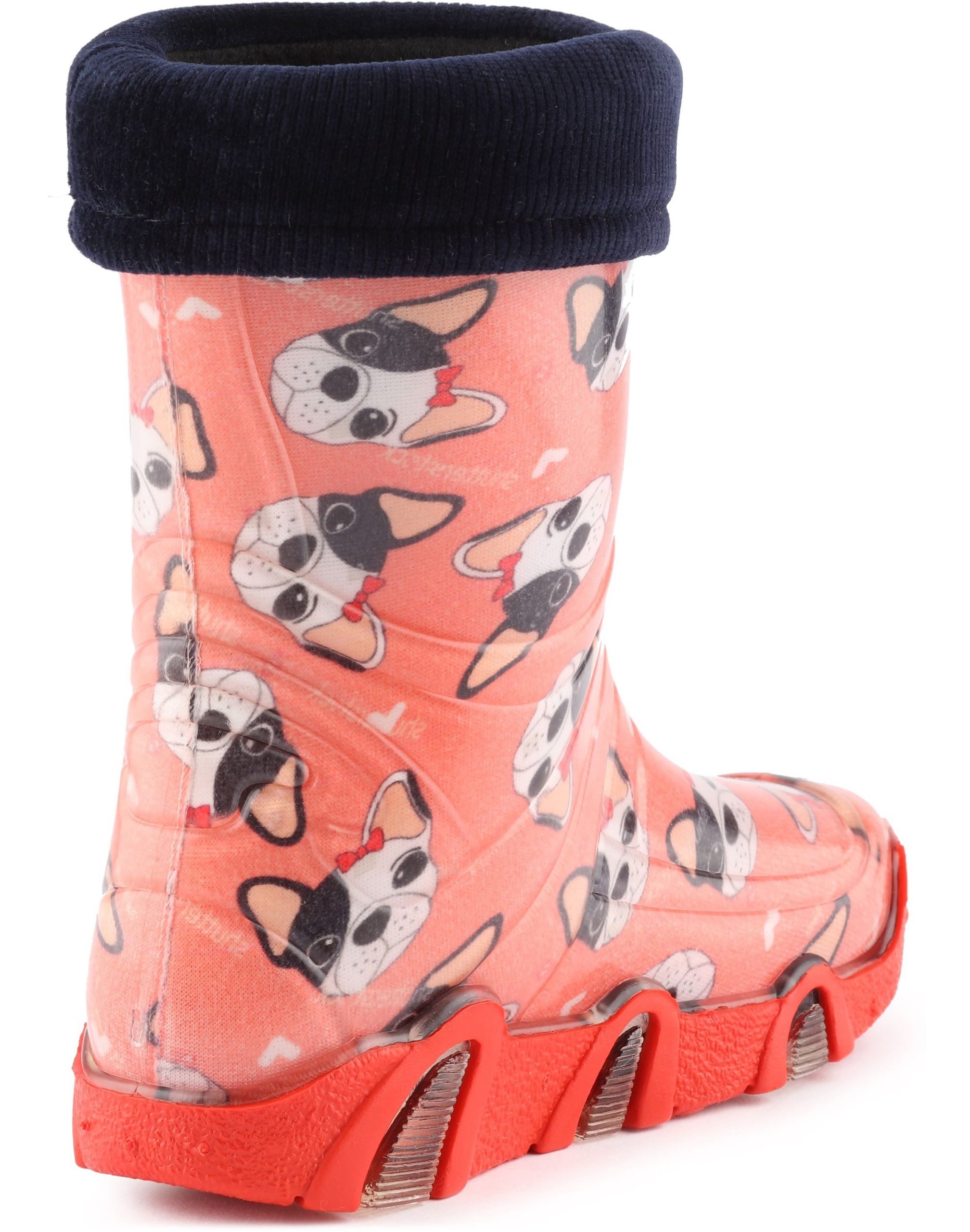 Ladeheid Children's Lined Wellington Boots | EU Made | Durable & Stylish
